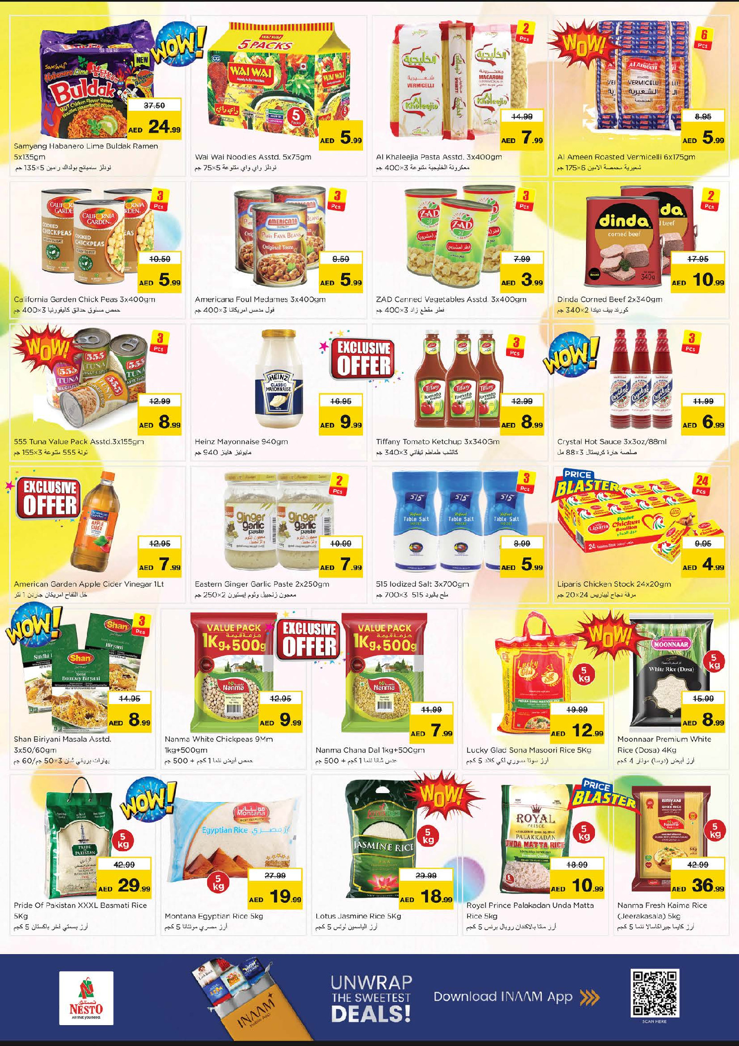 Offres Nesto  Dubai  de 26 à 28 janvier Offres du Century Festival