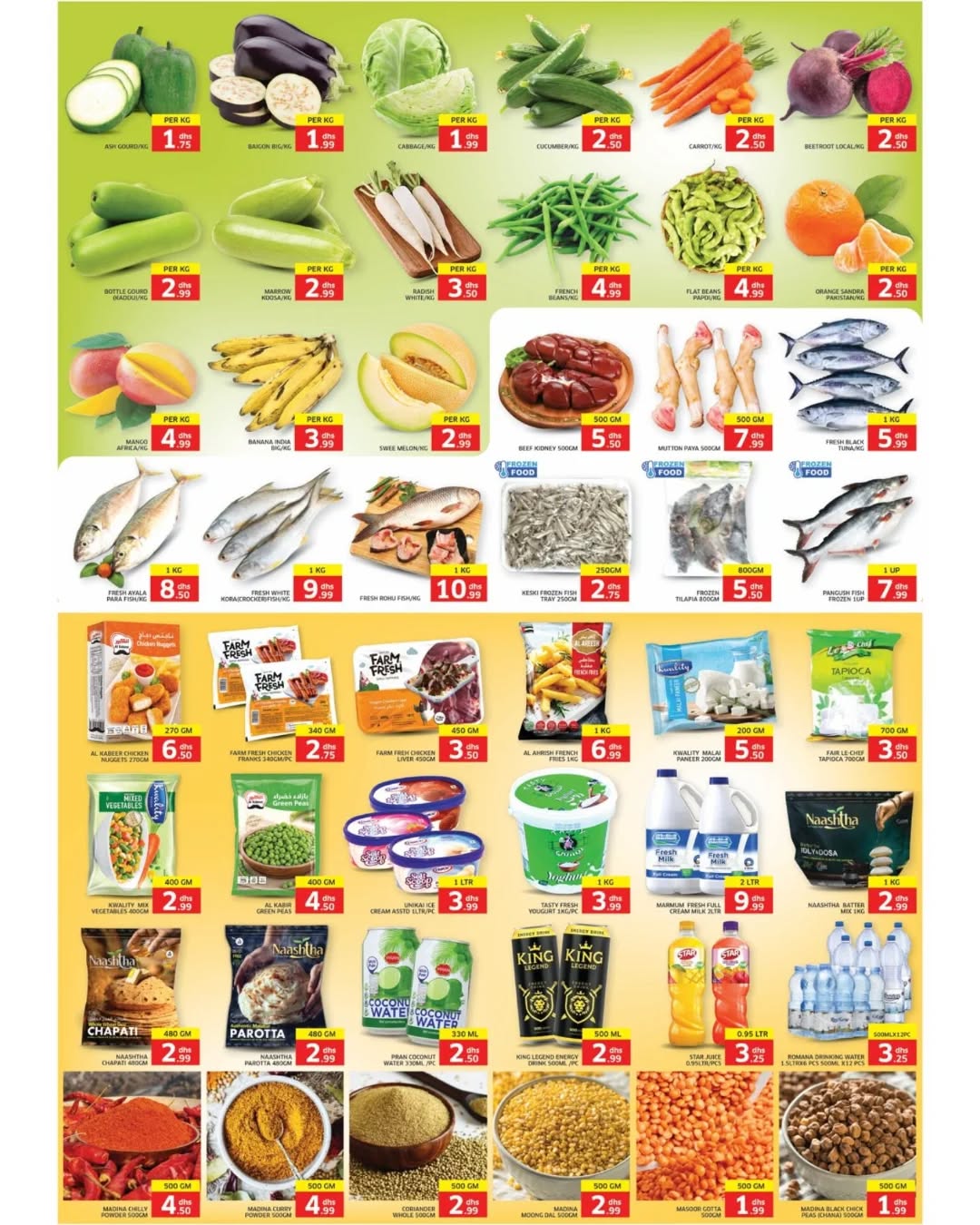 Ofertas de Hipermercado Al Madina Emiratos Árabes Unidos de 29 enero a 1 febrero 2026 Ofertas de fin de mes
