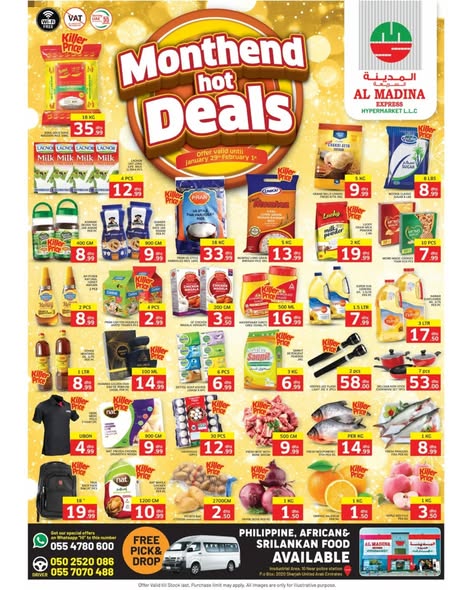 Al Madina Hypermarket UAE Offers from 29 January to 1 February 2026 End of month offers - Page 1