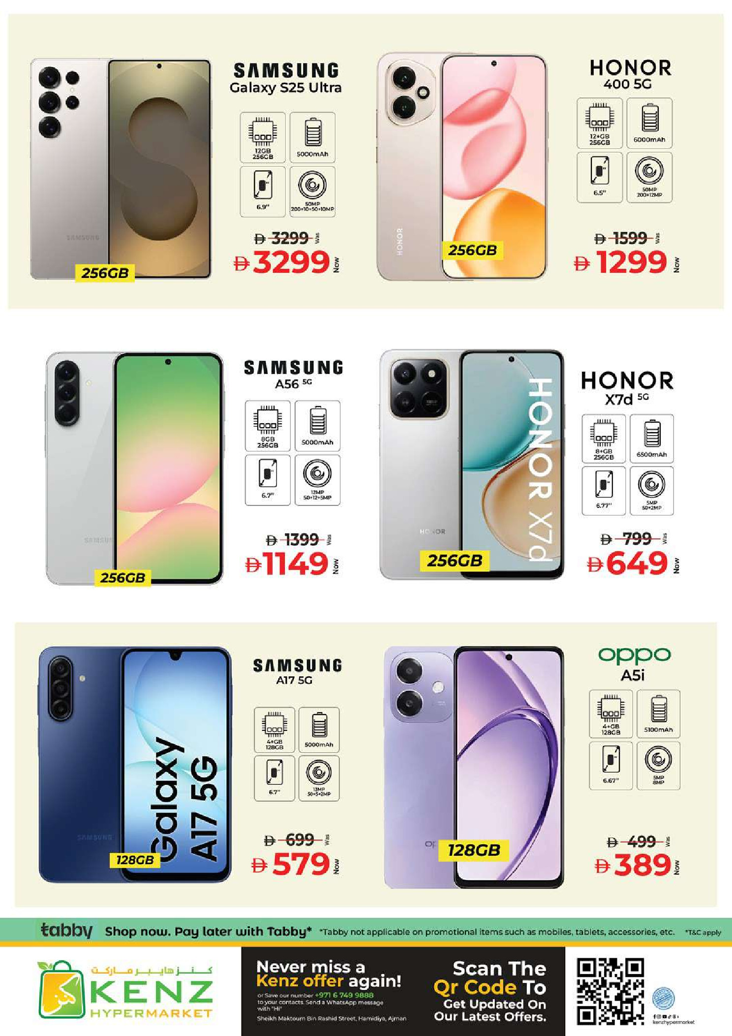 Ofertas de Hiper Kenz Emiratos Árabes Unidos de 29 enero a 1 febrero 2026 Compra y ahorra ofertas