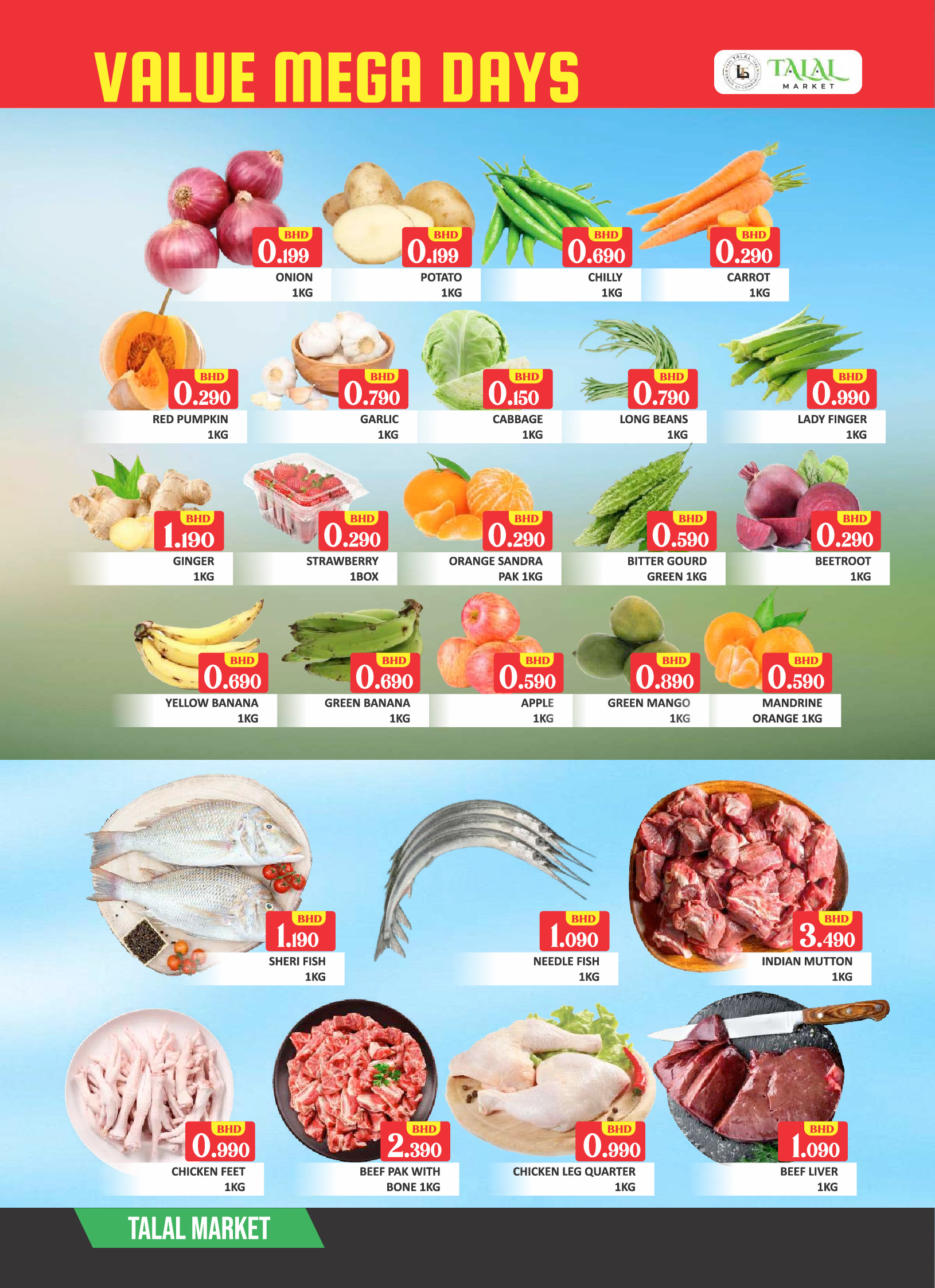 Talal Market Bahrain Offers from 29 to 31 January 2026 Value Days Offers