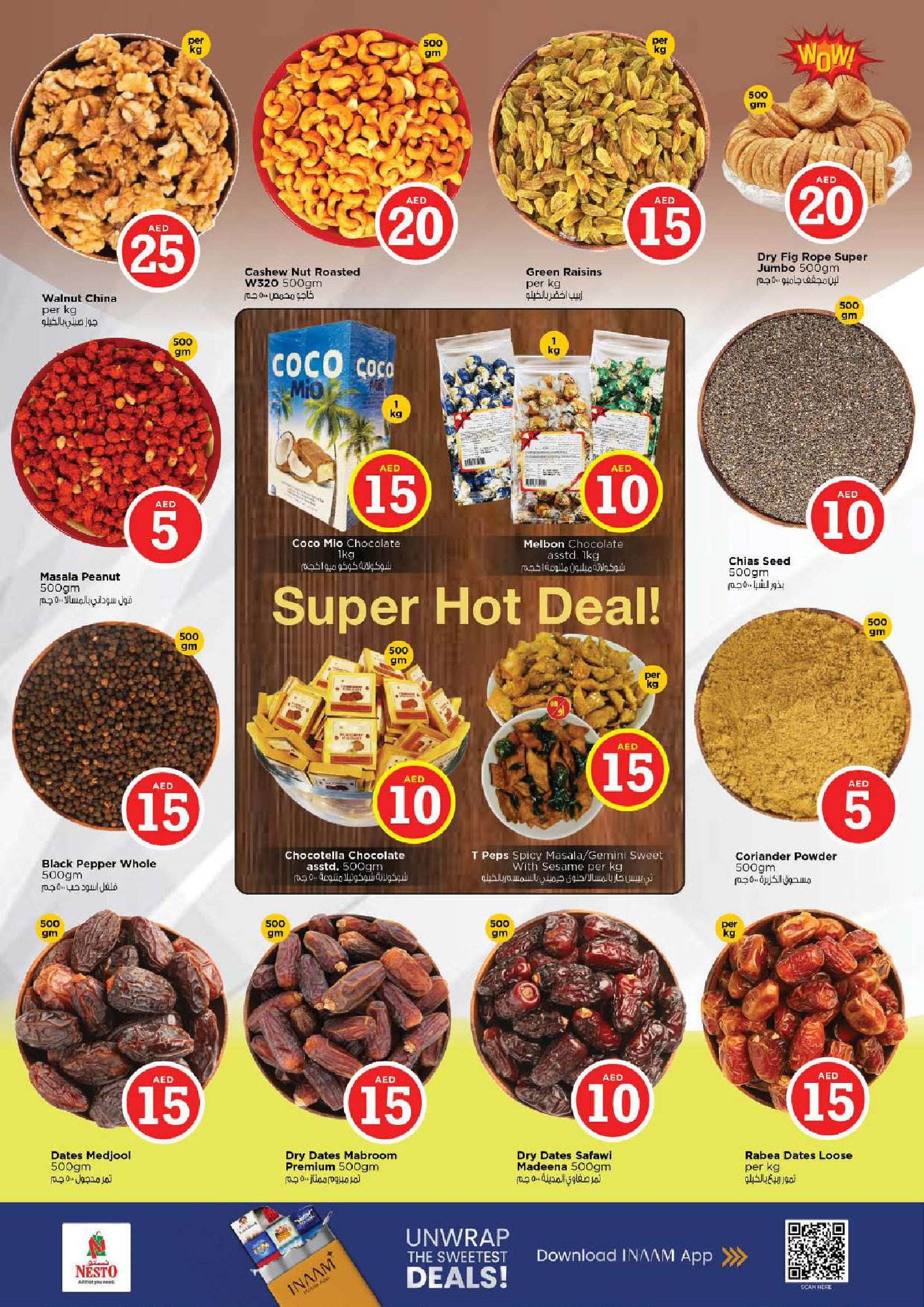 Offres Nesto  Sharjah  de 29 janvier à 1 février Offres de Prix Dingues