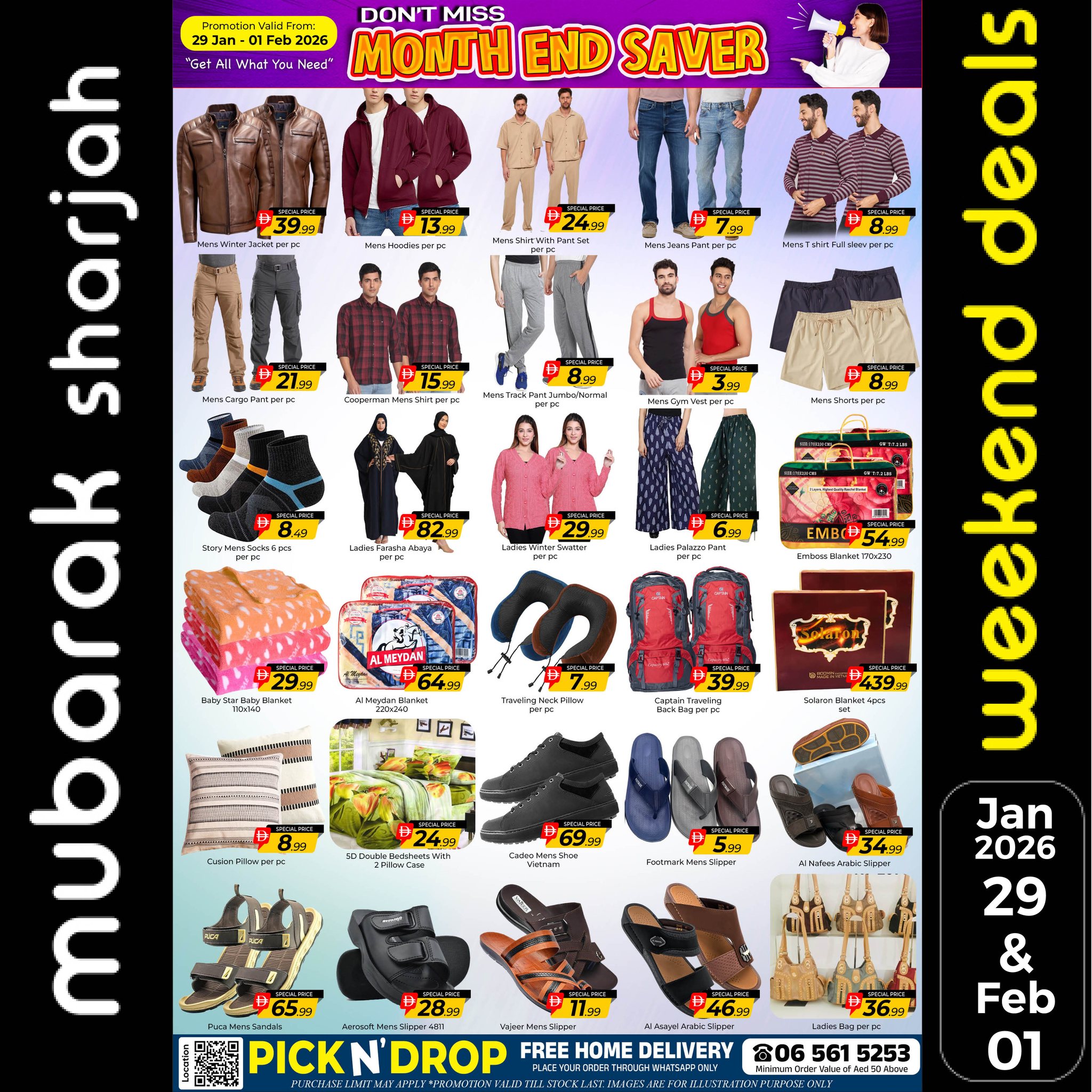 Offres Al Mubarak Émirats arabes unis de 29 janvier à 1 février 2026 Offres de fin de mois