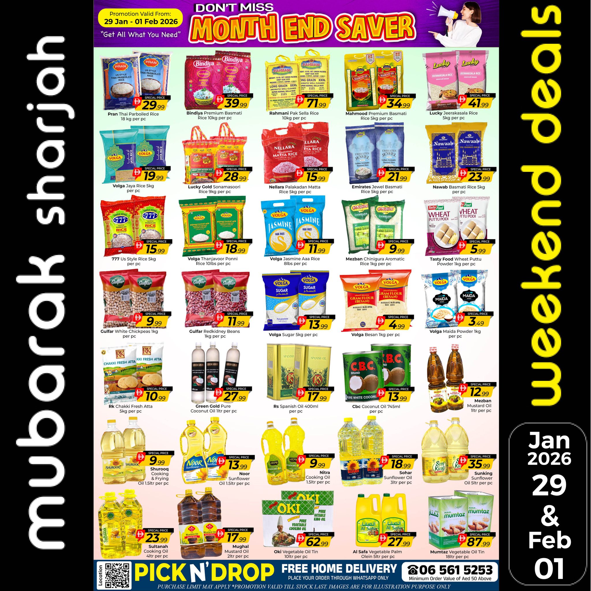 Offres Al Mubarak Émirats arabes unis de 29 janvier à 1 février 2026 Offres de fin de mois