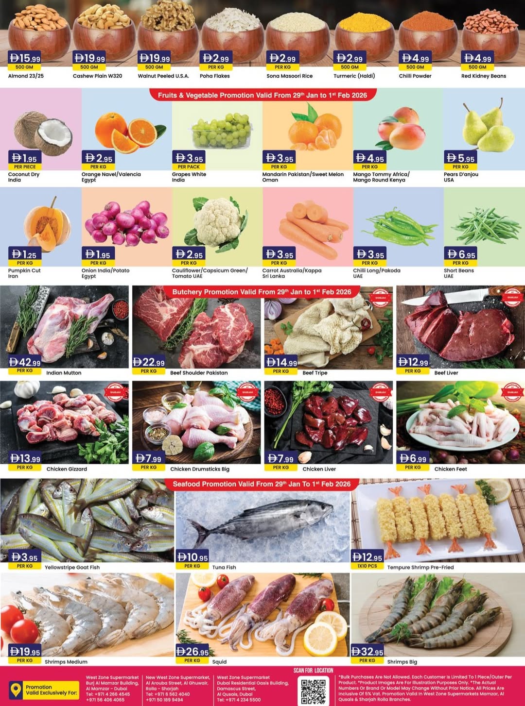 West Zone supermarket UAE Offers from 29 January to 4 February 2026 Weekly deals