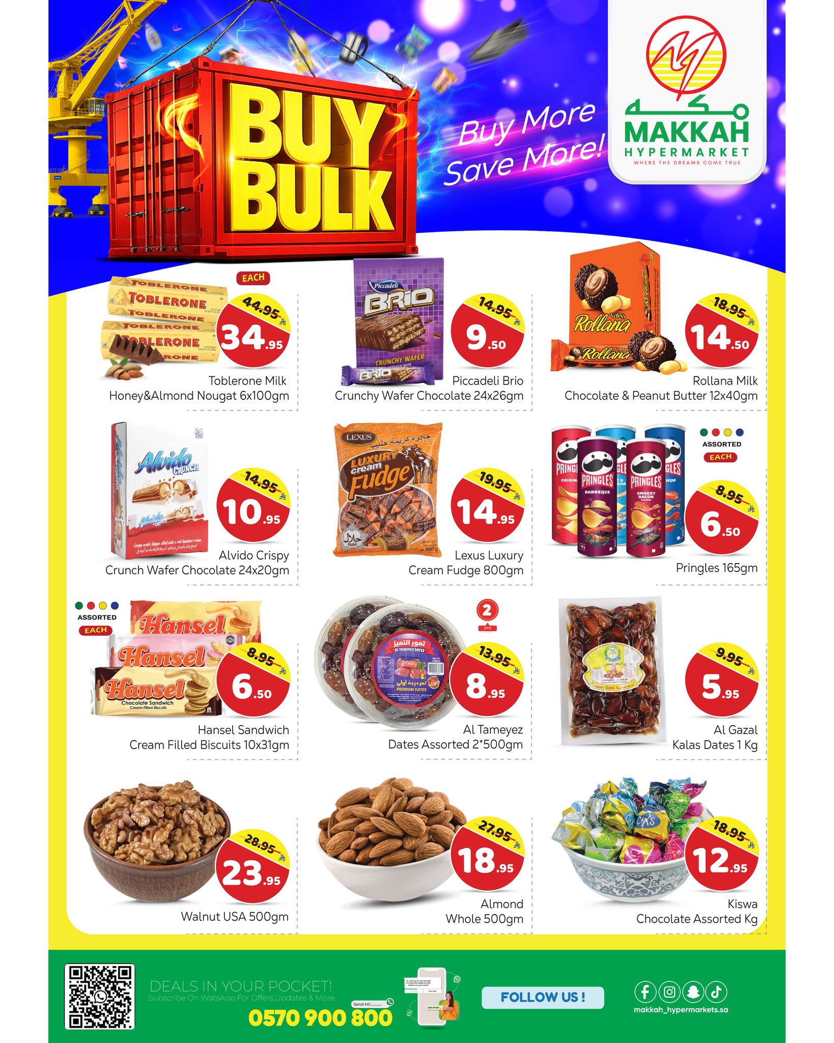 Makkah Hypermarket  Batha  Offers from 28 January to 3 February BUY BULK  DEALS