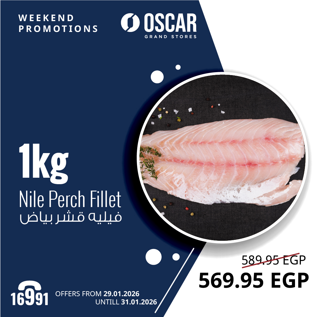 Ofertas de Tiendas Oscar Egipto de 29 a 31 enero 2026 Ofertas de fin de semana