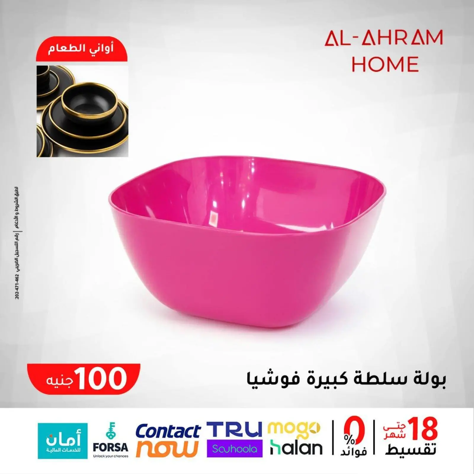 صفحة 4 ضمن عرض ال 100 جنيه في أواني الأهرام مصر