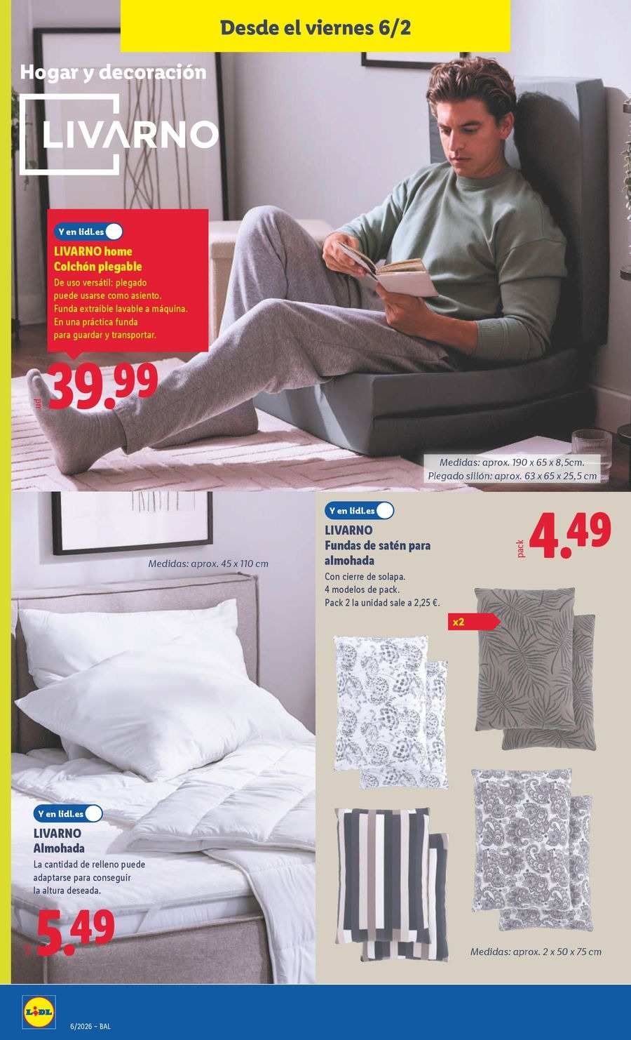 Ofertas de Lidl España de 2 a 8 febrero 2026 Ofertas de bazar