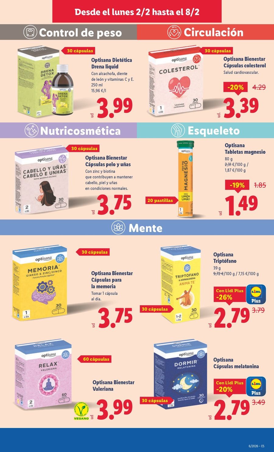 Ofertas de Lidl España de 2 a 8 febrero 2026 Ofertas de bazar