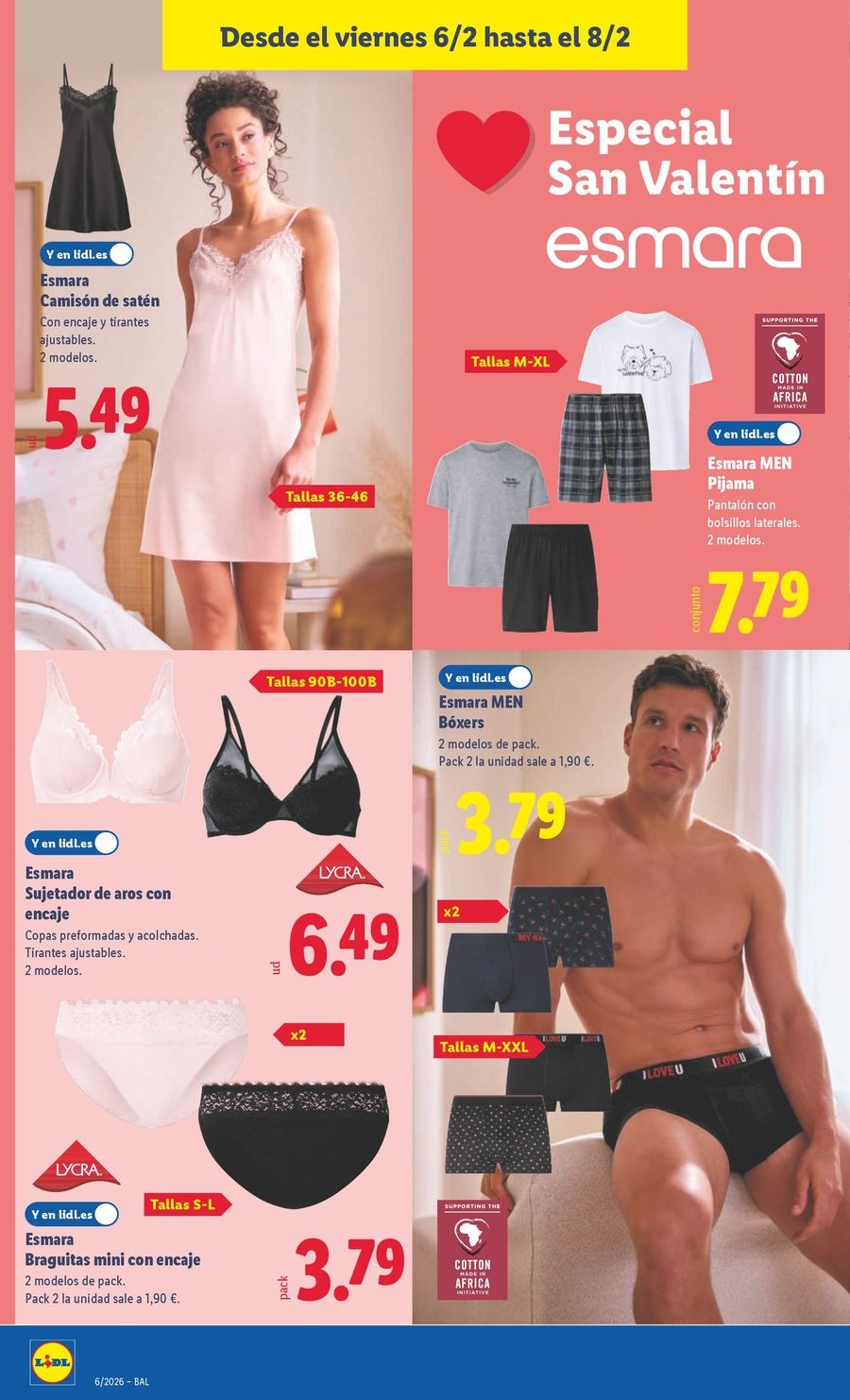 Ofertas de Lidl España de 2 a 8 febrero 2026 Ofertas de bazar