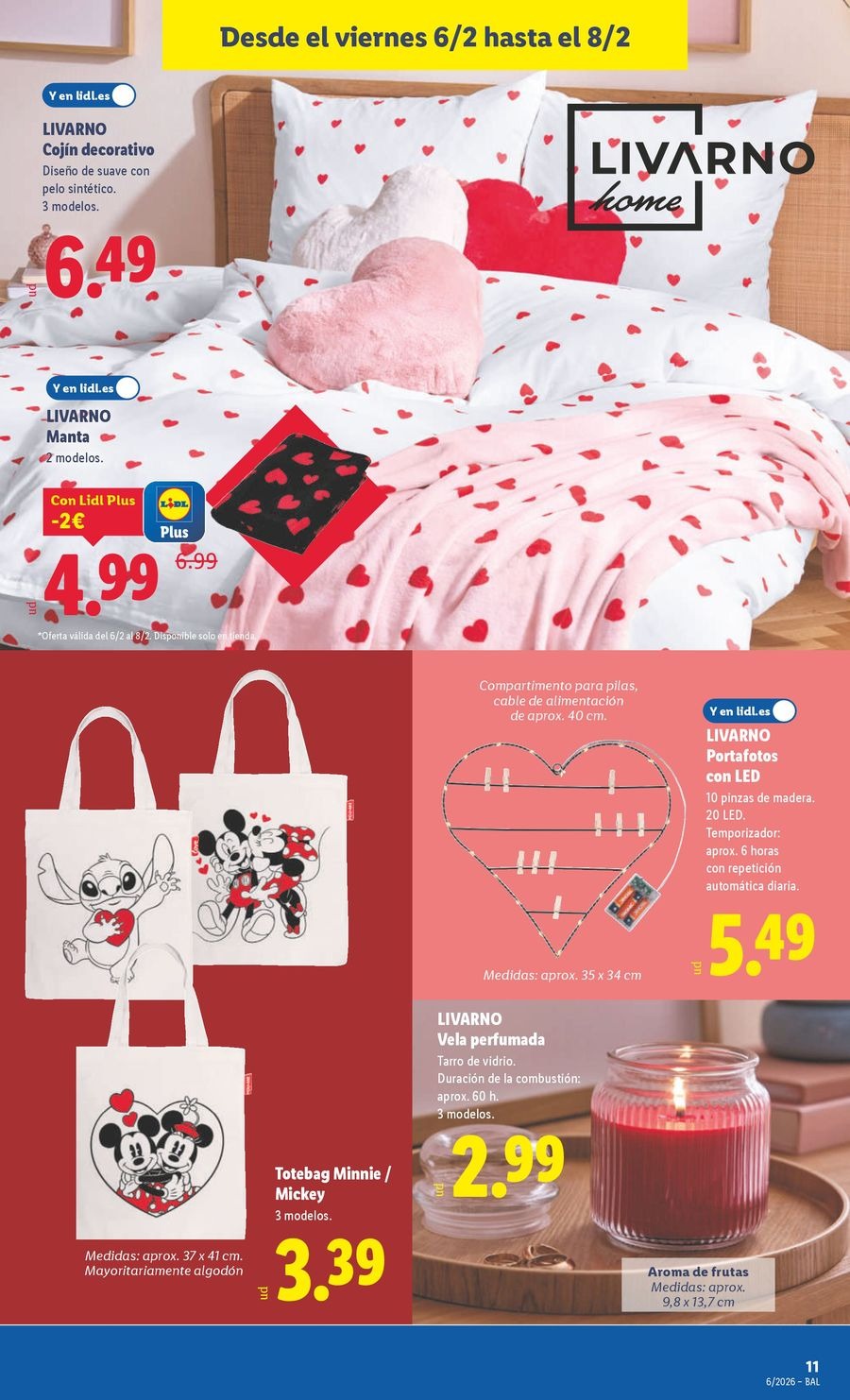 Ofertas de Lidl España de 2 a 8 febrero 2026 Ofertas de bazar