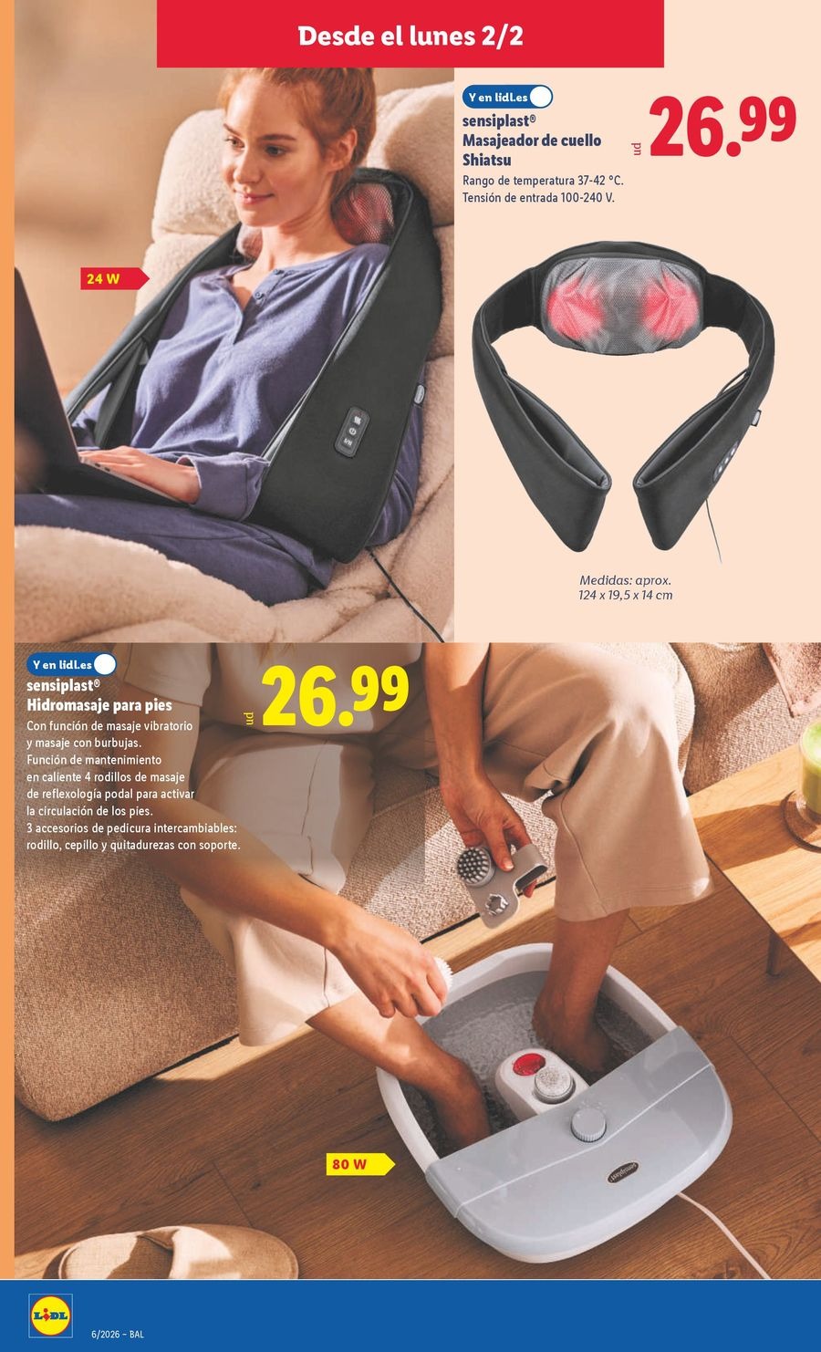 Ofertas de Lidl España de 2 a 8 febrero 2026 Ofertas de bazar