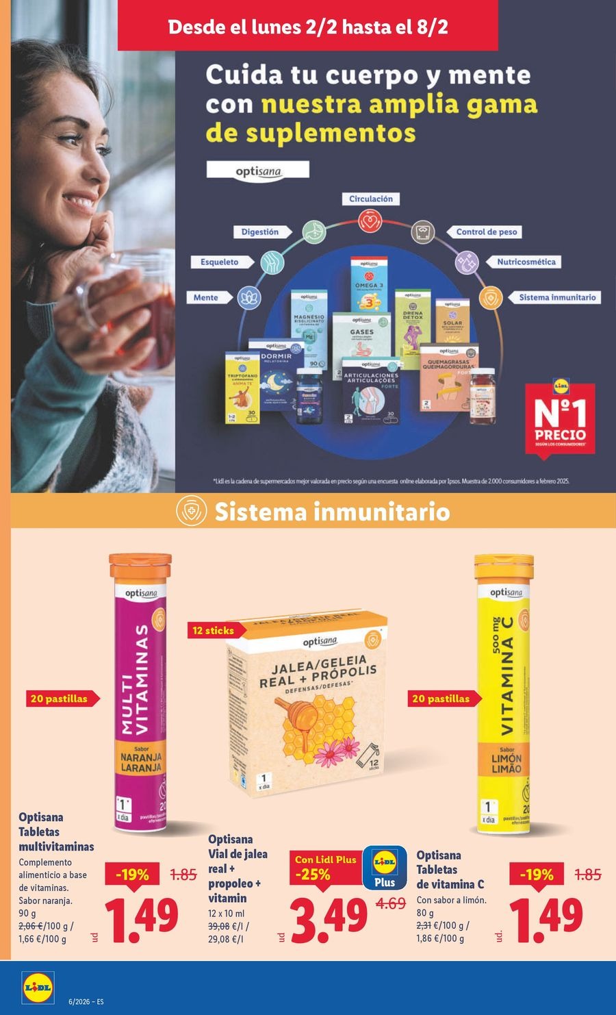 Ofertas de Lidl España de 2 a 8 febrero 2026 Ofertas de bazar