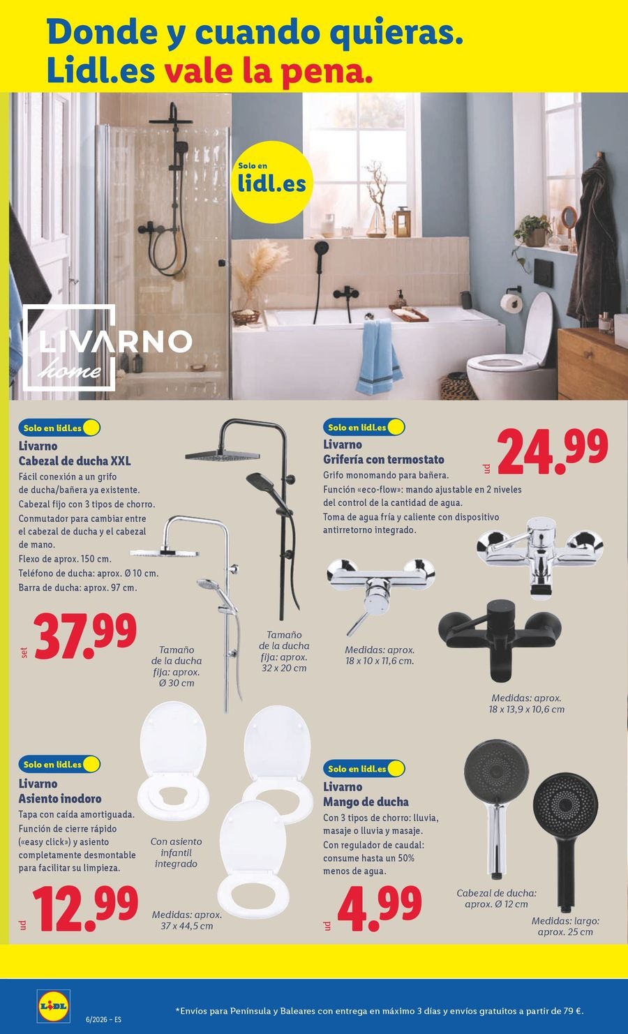 Ofertas de Lidl España de 2 a 8 febrero 2026 Ofertas de bazar