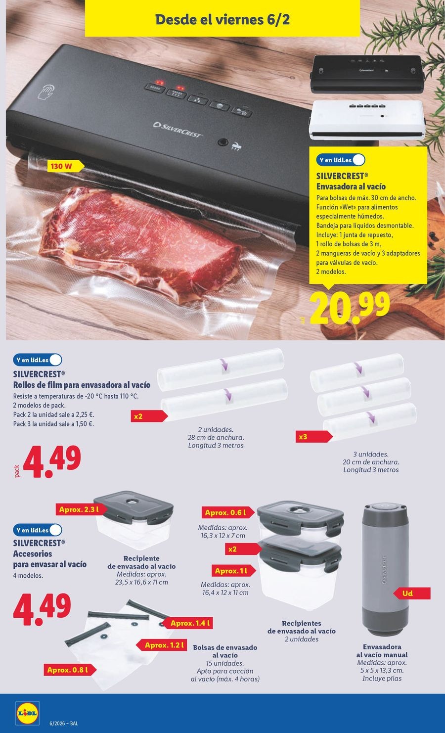 Ofertas de Lidl España de 2 a 8 febrero 2026 Ofertas de bazar