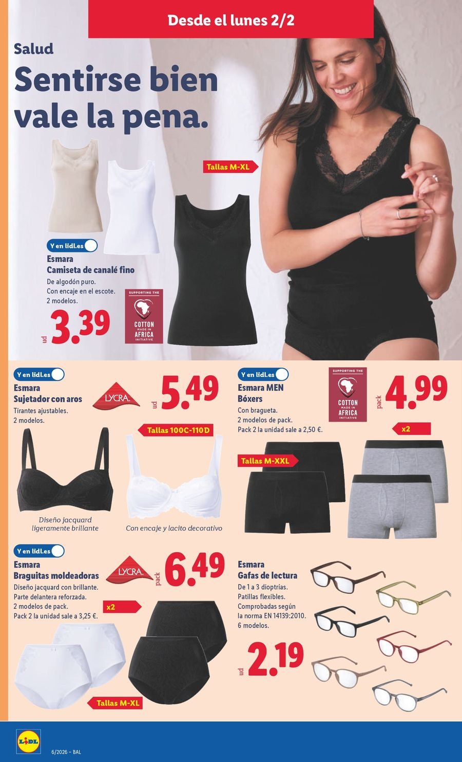 Ofertas de Lidl España de 2 a 8 febrero 2026 Ofertas de bazar