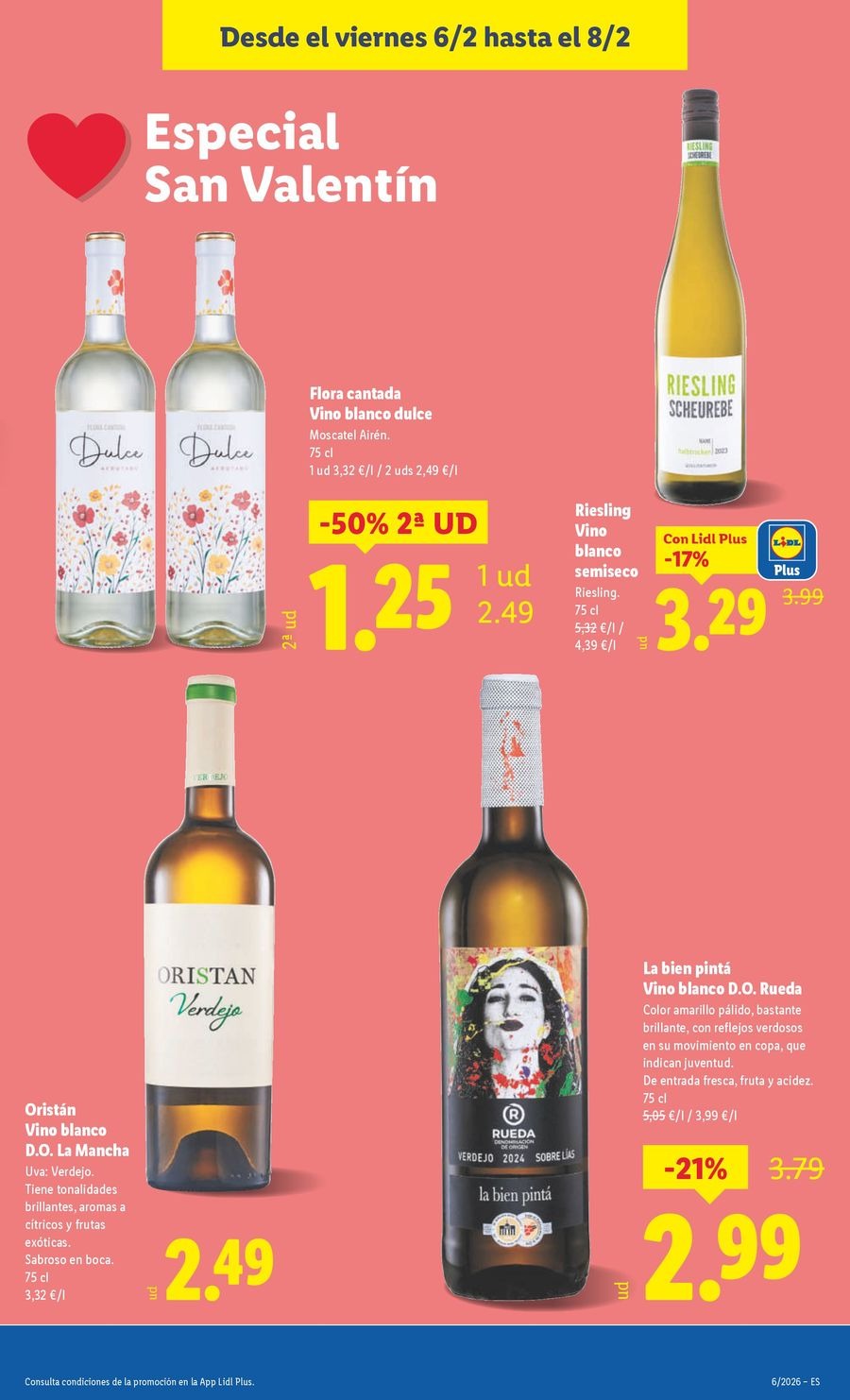 Ofertas de Lidl España de 2 a 8 febrero 2026 ofertas semanales