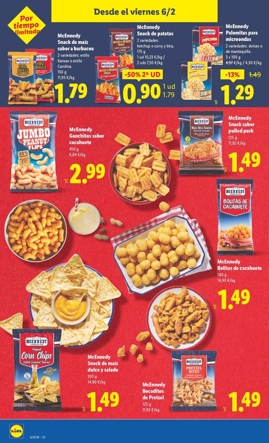 Ofertas de Lidl España de 2 a 8 febrero 2026 ofertas semanales