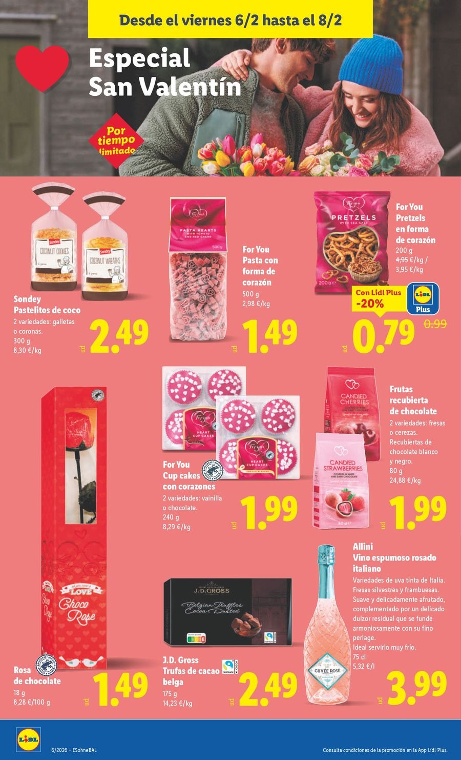 Ofertas de Lidl España de 2 a 8 febrero 2026 ofertas semanales