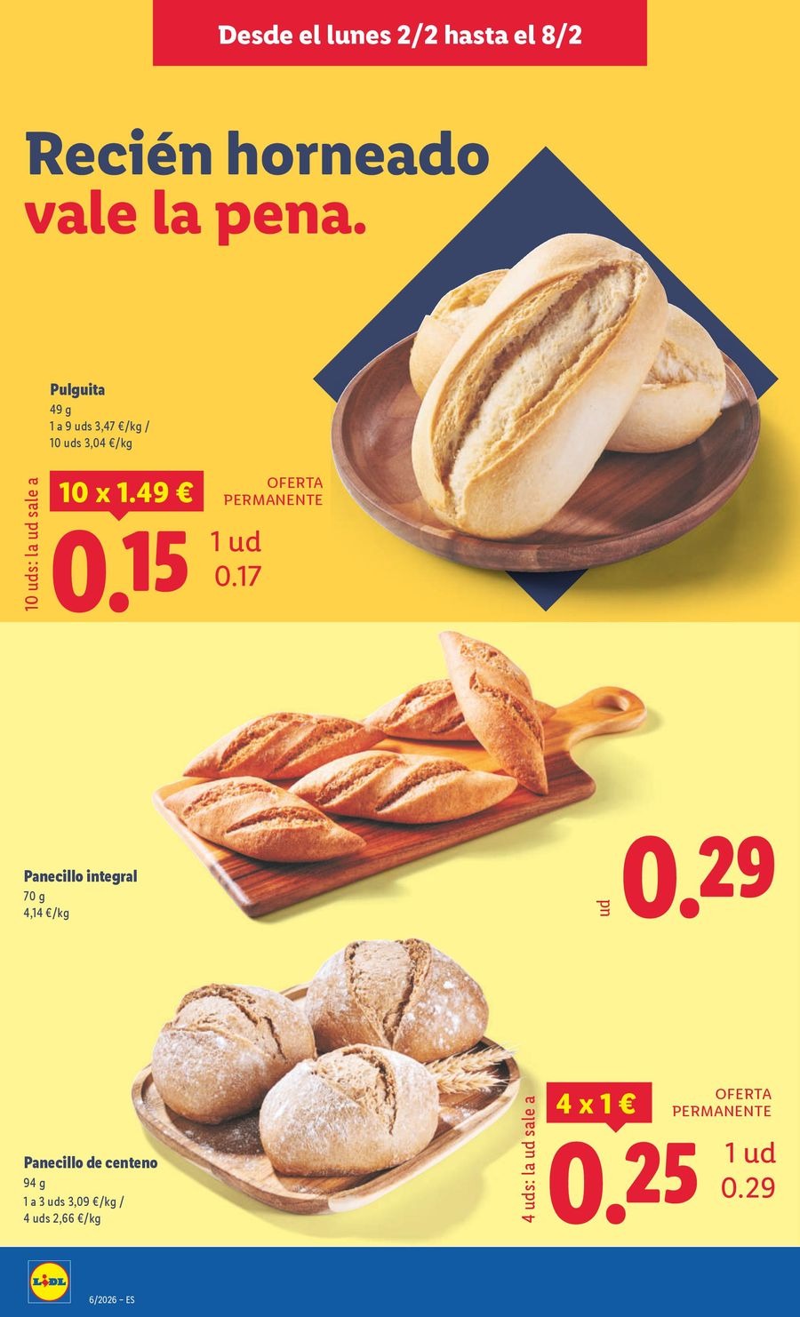 Ofertas de Lidl España de 2 a 8 febrero 2026 ofertas semanales
