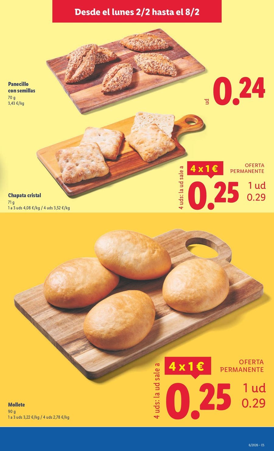 Ofertas de Lidl España de 2 a 8 febrero 2026 ofertas semanales