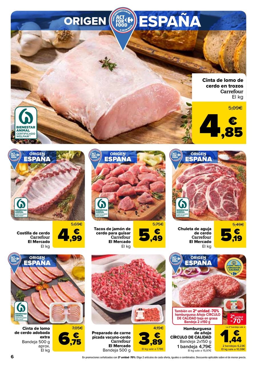Ofertas de Carrefour España de 27 enero a 11 febrero 2026 50% QUE VUELVE + 2ªUD. A%L -70