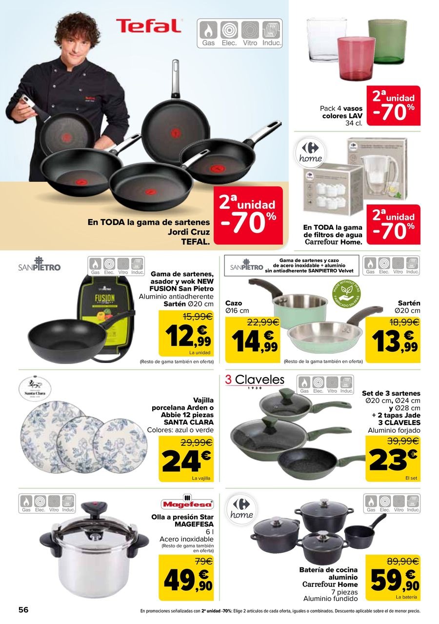 Ofertas de Carrefour España de 27 enero a 11 febrero 2026 50% QUE VUELVE + 2ªUD. A%L -70