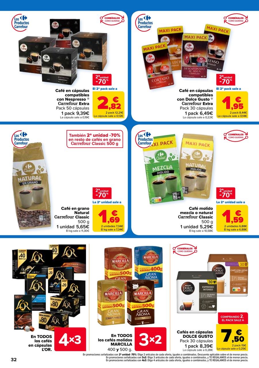 Ofertas de Carrefour España de 27 enero a 11 febrero 2026 50% QUE VUELVE + 2ªUD. A%L -70