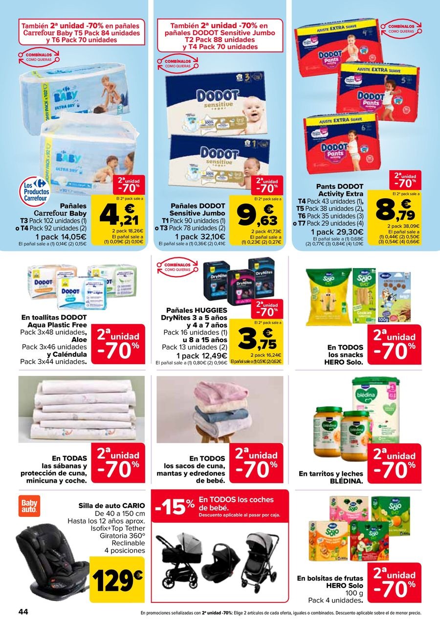 Ofertas de Carrefour España de 27 enero a 11 febrero 2026 50% QUE VUELVE + 2ªUD. A%L -70