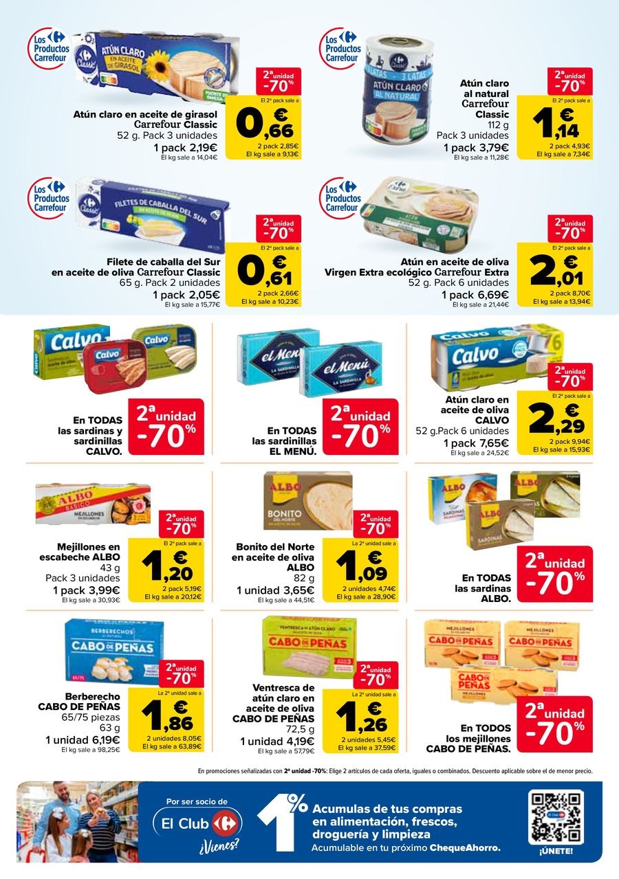 Ofertas de Carrefour España de 27 enero a 11 febrero 2026 50% QUE VUELVE + 2ªUD. A%L -70