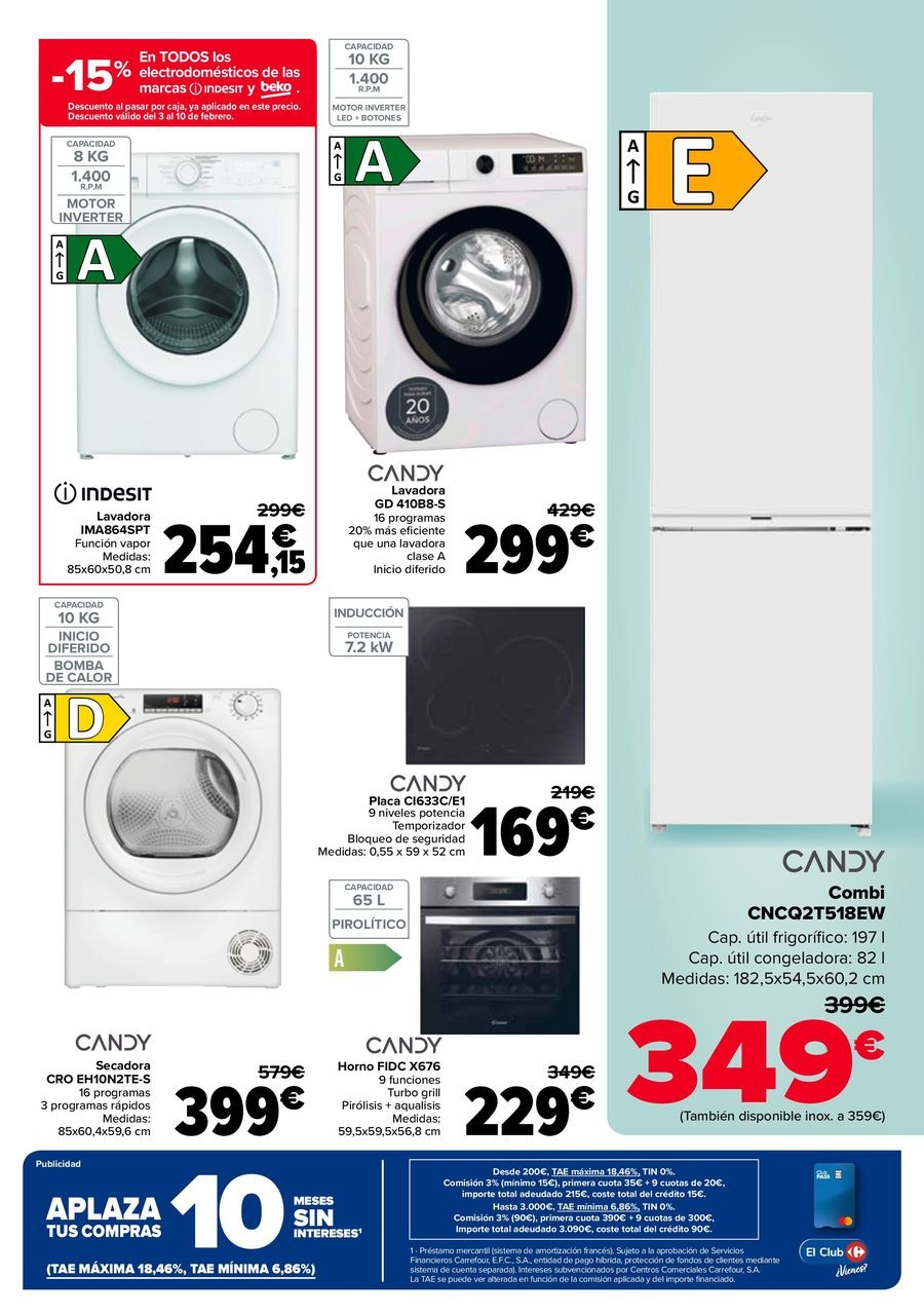 Ofertas de Carrefour España de 27 enero a 11 febrero 2026 50% QUE VUELVE + 2ªUD. A%L -70