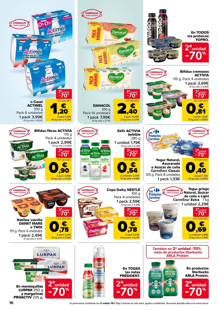 Ofertas de Carrefour España de 27 enero a 11 febrero 2026 50% QUE VUELVE + 2ªUD. A%L -70