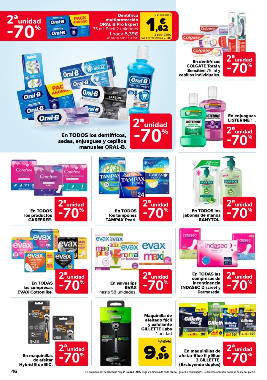Ofertas de Carrefour España de 27 enero a 11 febrero 2026 50% QUE VUELVE + 2ªUD. A%L -70