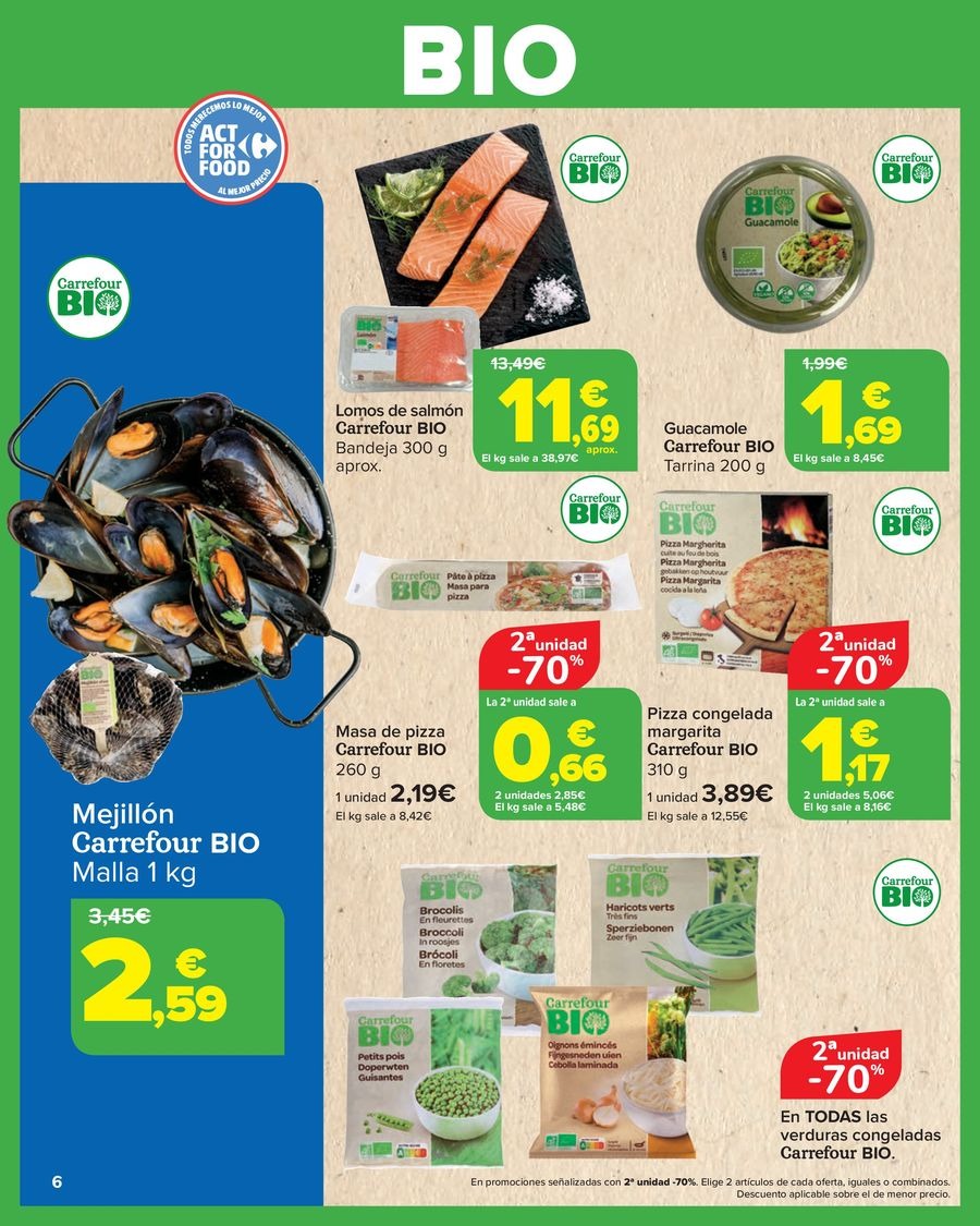 Ofertas de Carrefour España de 27 enero a 11 febrero 2026 Ofertas BIO
