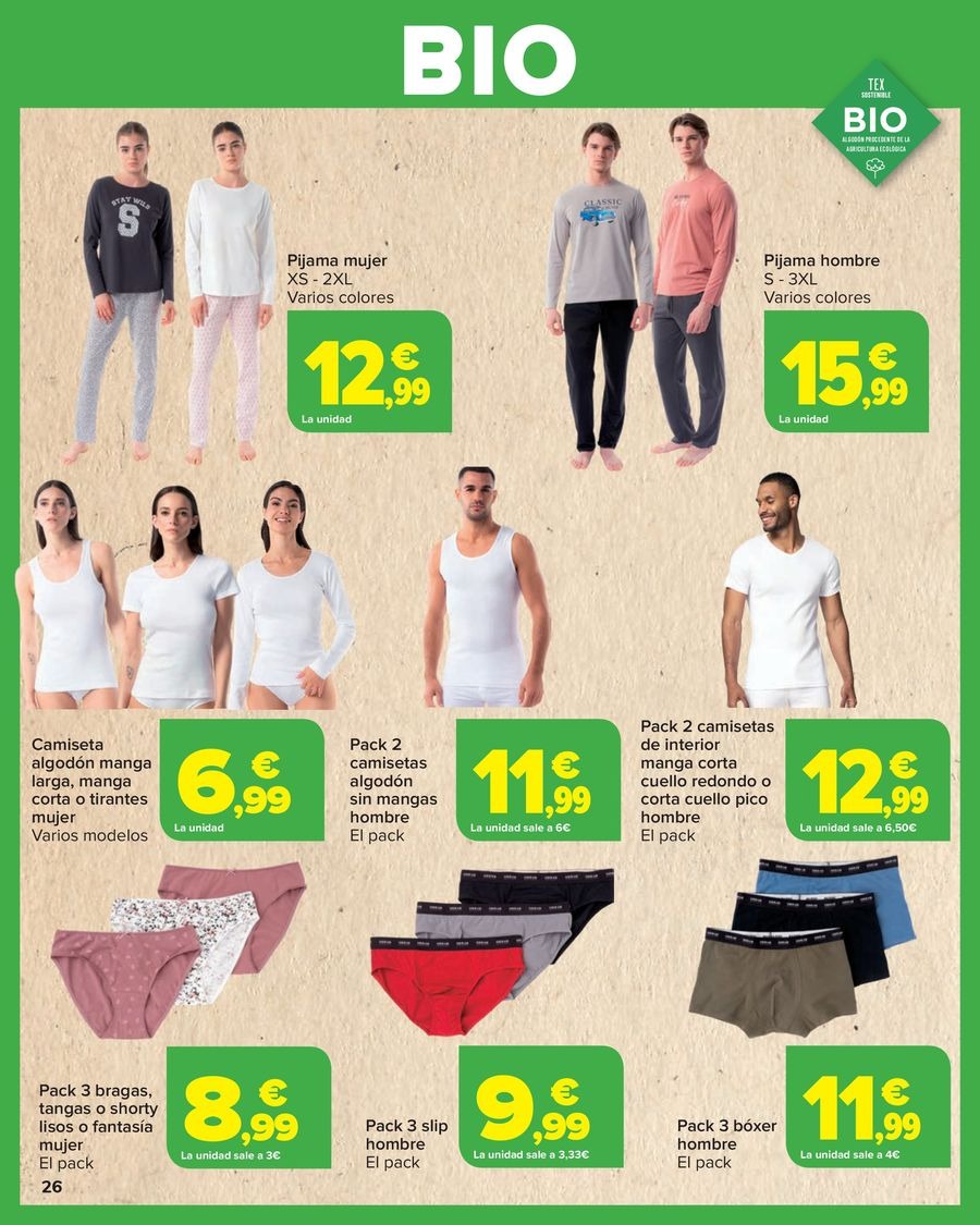 Ofertas de Carrefour España de 27 enero a 11 febrero 2026 Ofertas BIO