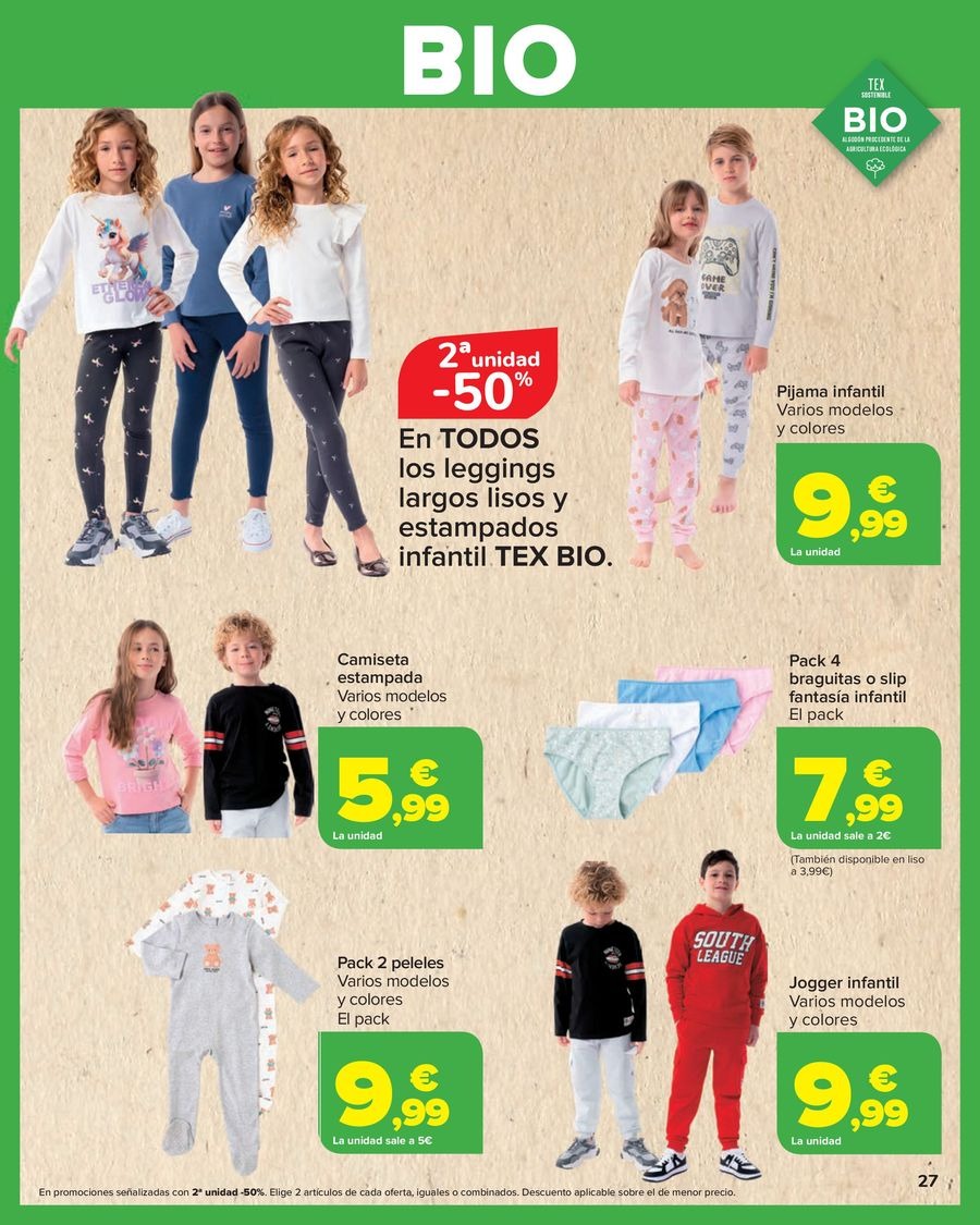 Ofertas de Carrefour España de 27 enero a 11 febrero 2026 Ofertas BIO