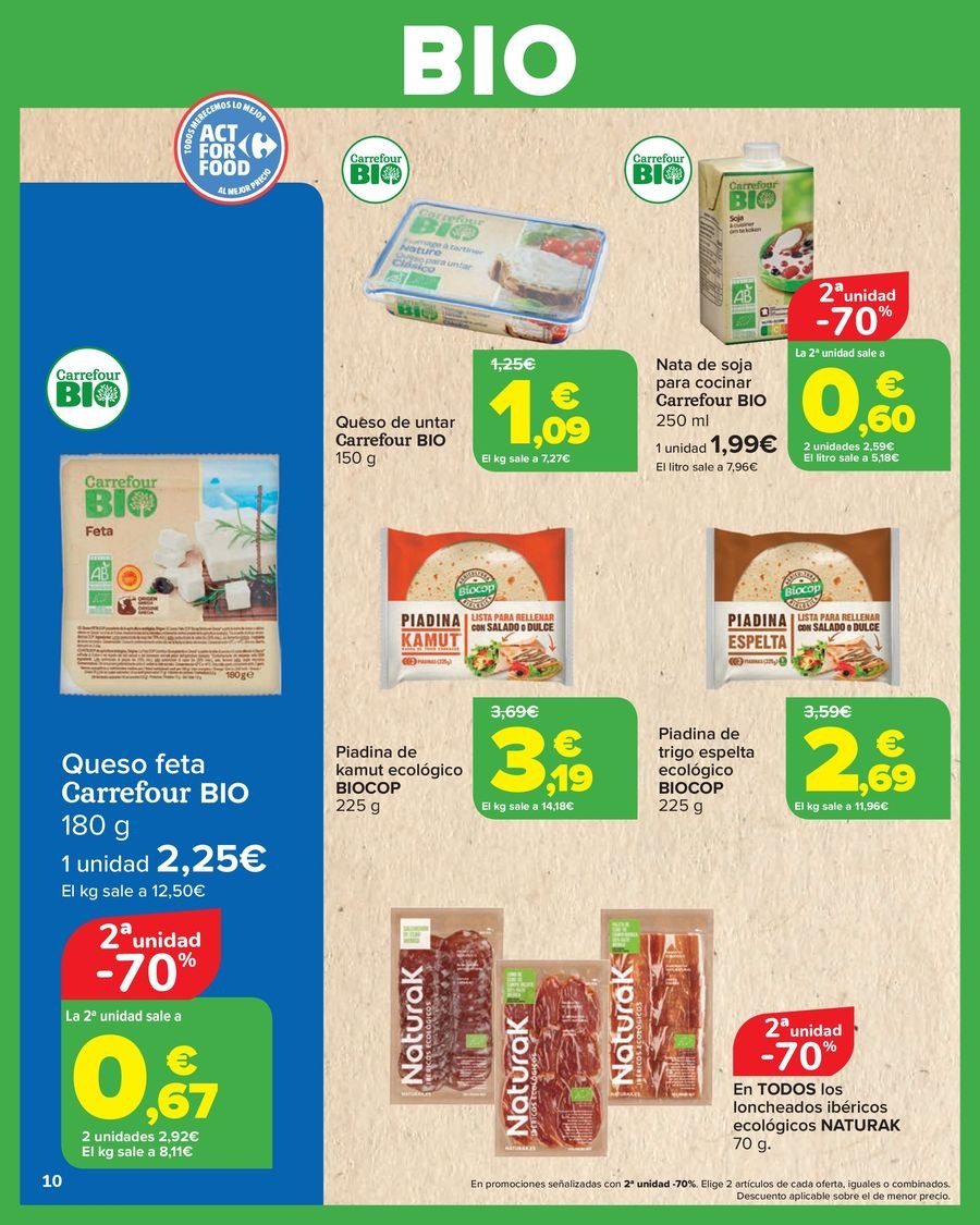 Ofertas de Carrefour España de 27 enero a 11 febrero 2026 Ofertas BIO