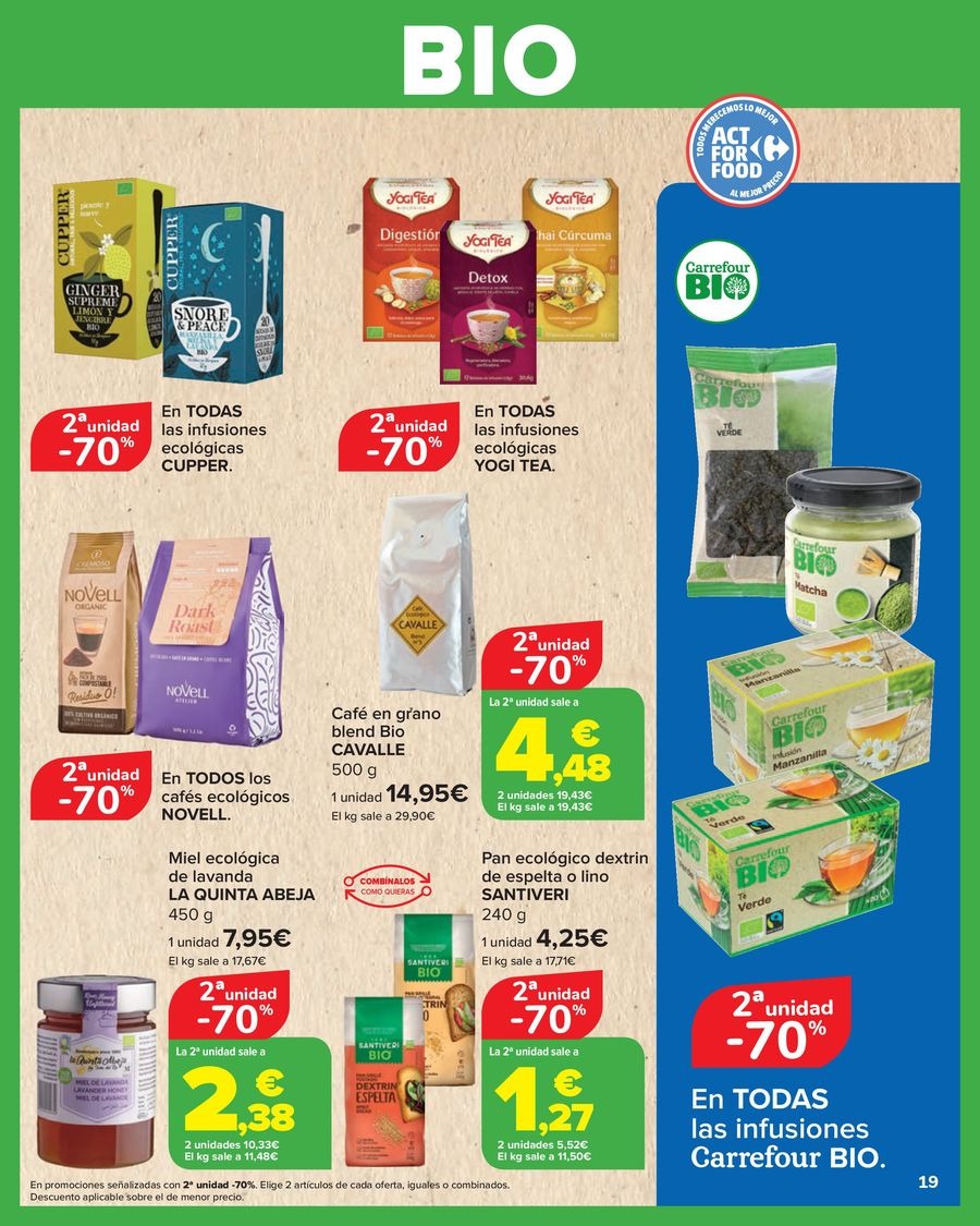 Ofertas de Carrefour España de 27 enero a 11 febrero 2026 Ofertas BIO