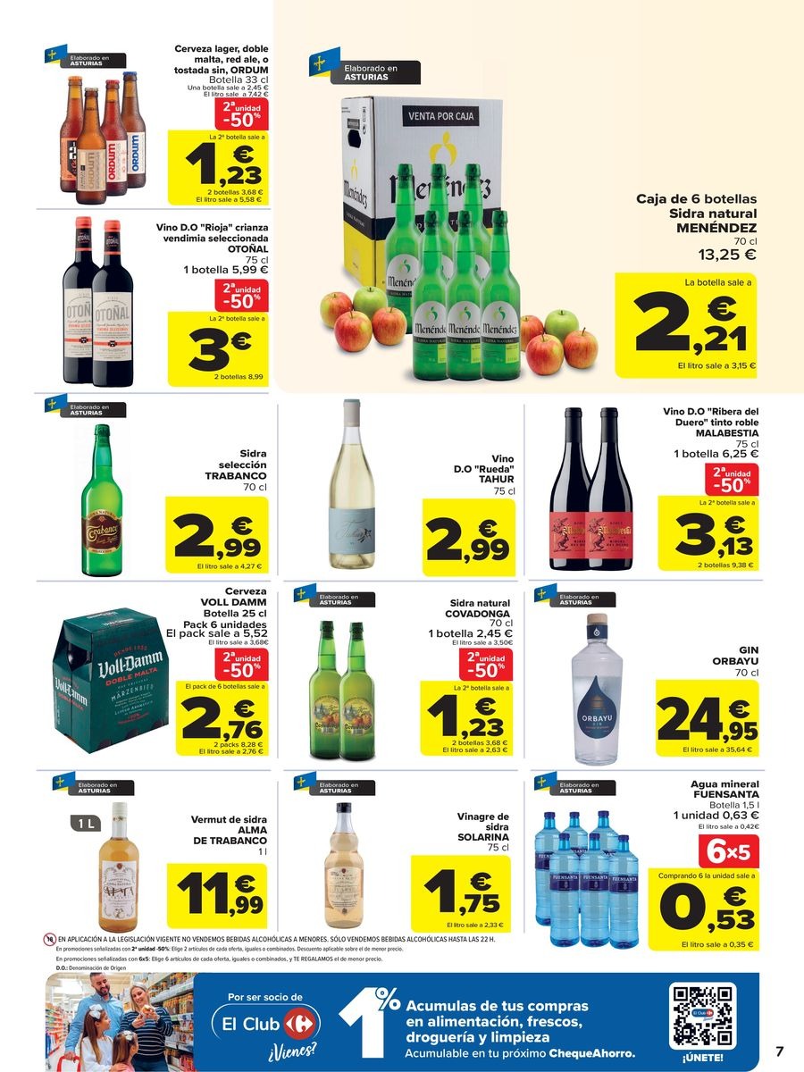 Ofertas de Carrefour España de 29 enero a 17 febrero 2026 CARNAVAL ASTURIAS