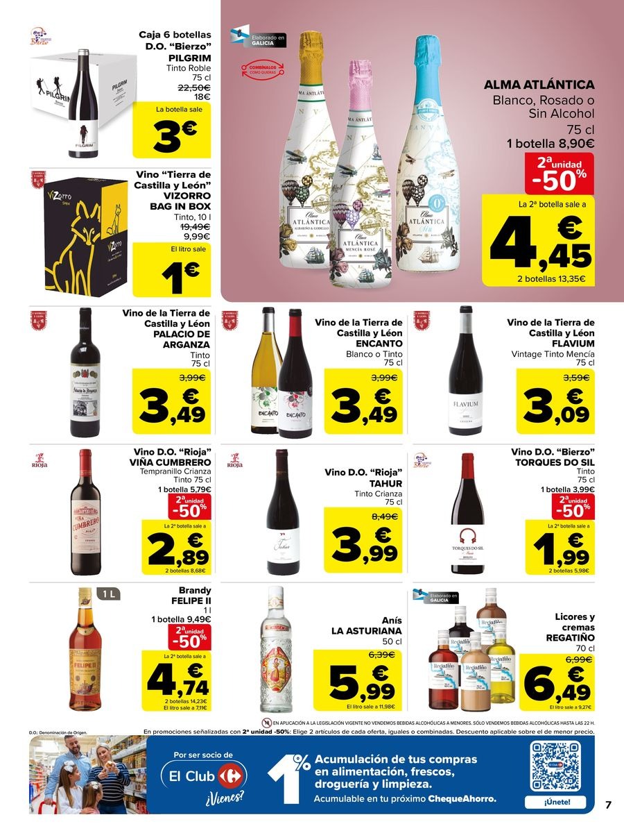 Ofertas de Carrefour España de 29 enero a 17 febrero 2026 CARNAVAL GALICIA
