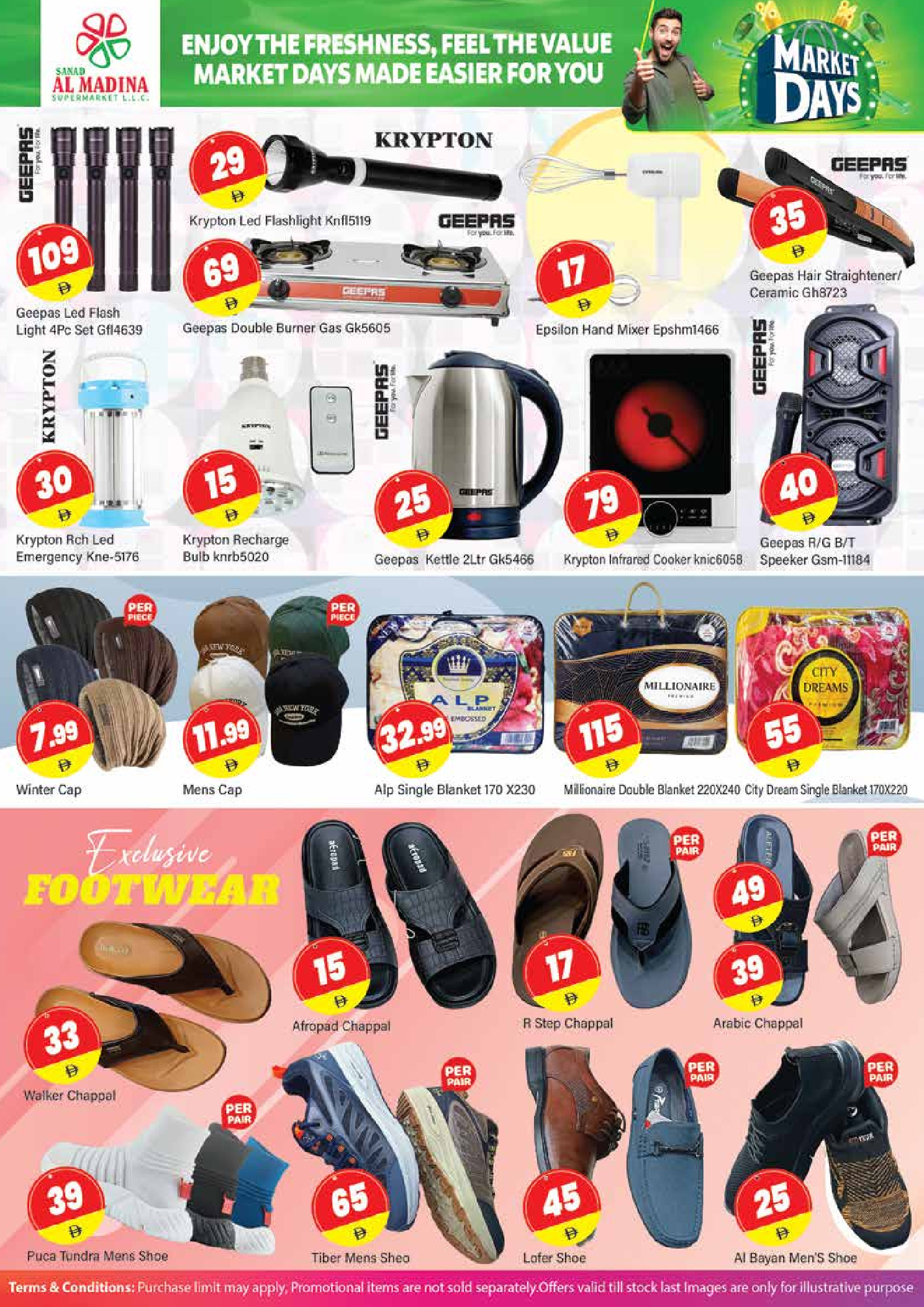 Offres Sanad Al Madina Émirats arabes unis de 30 janvier à 1 février 2026 Offres du Marché Frais