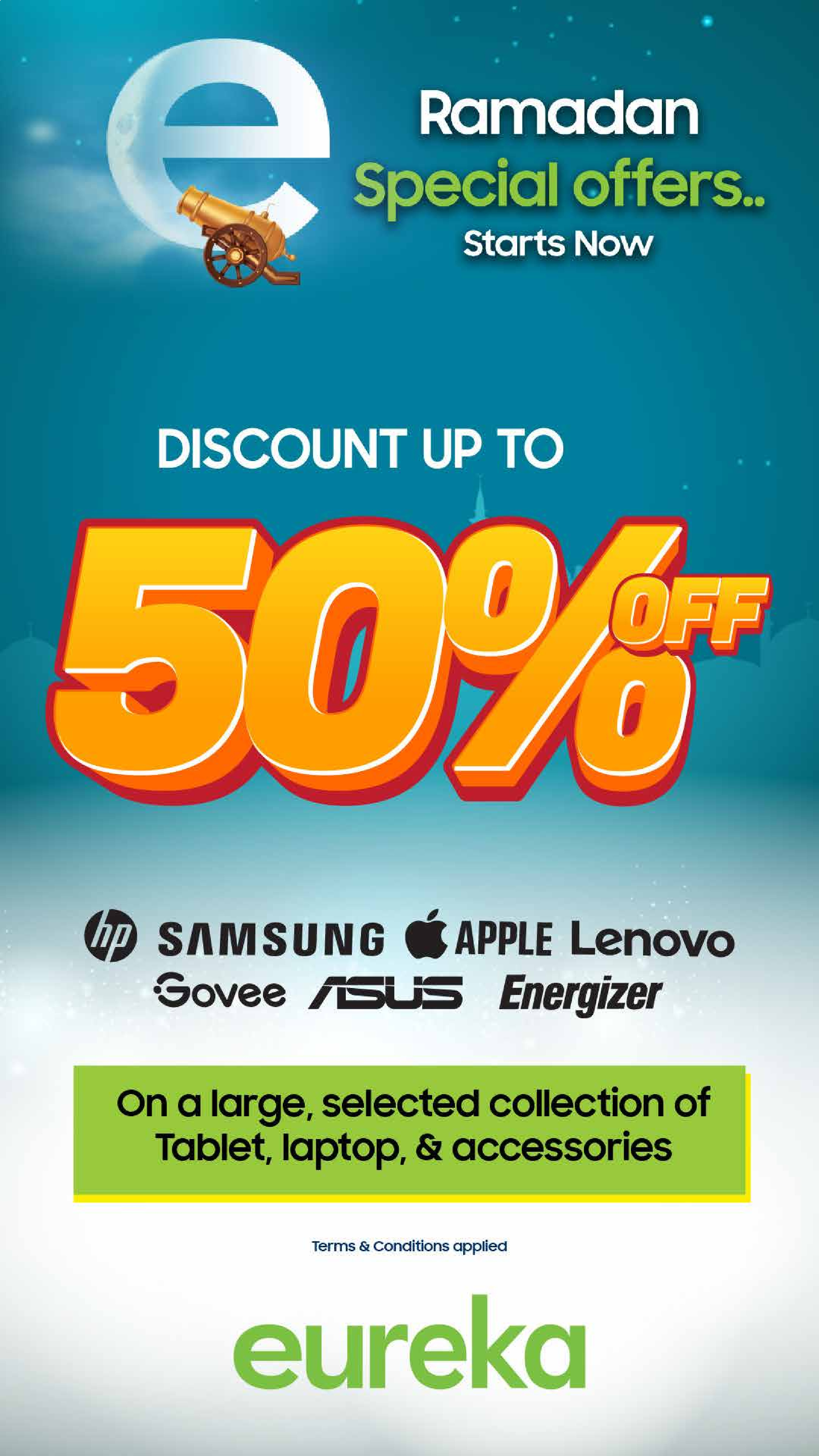 Eureka Kuwait Offers from 1 to 7 February 2026 Get ready for Ramadan today with discounts up to 50%