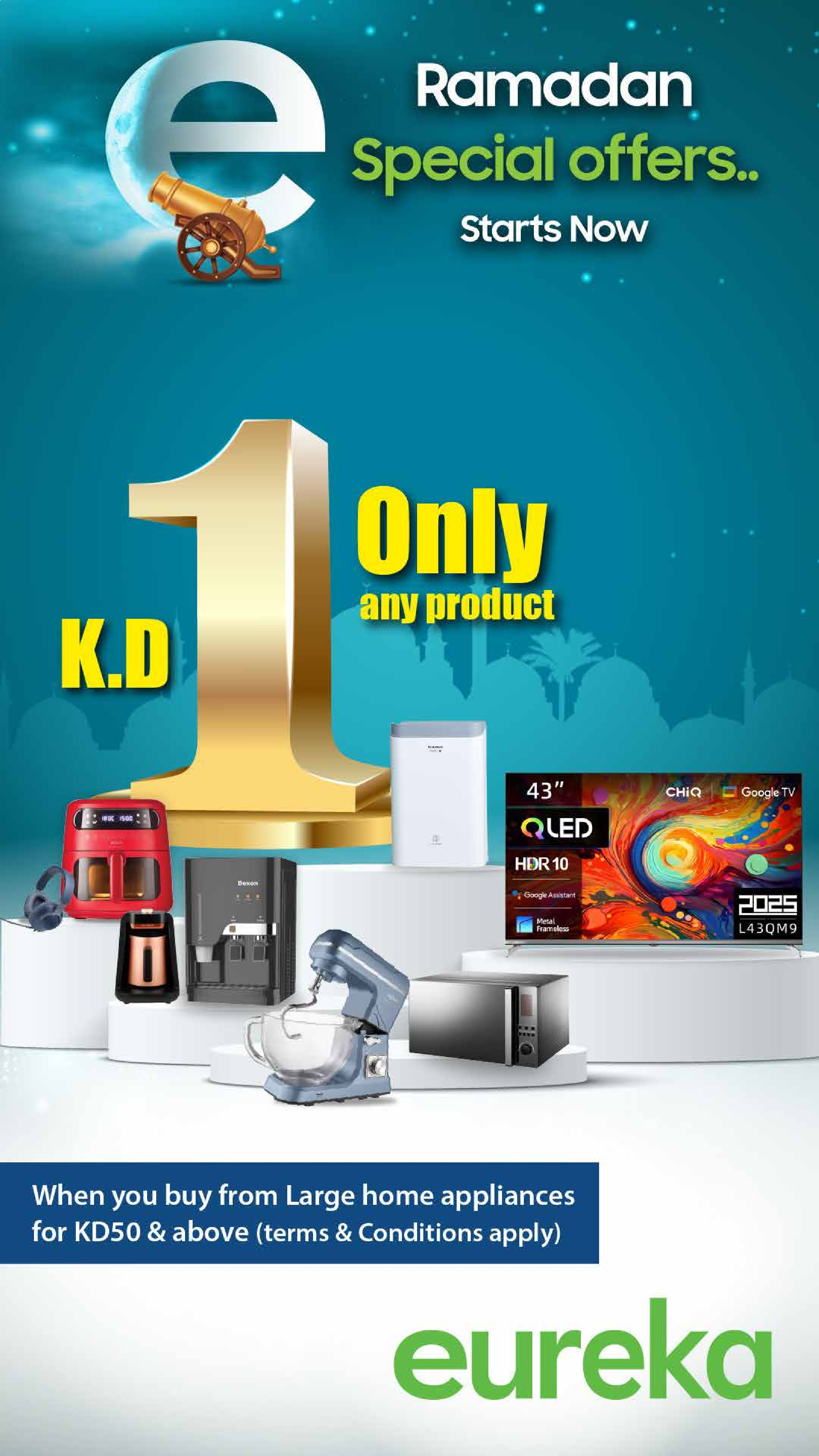 Eureka Kuwait Offers from 1 to 7 February 2026 Get ready for Ramadan today with discounts up to 50%