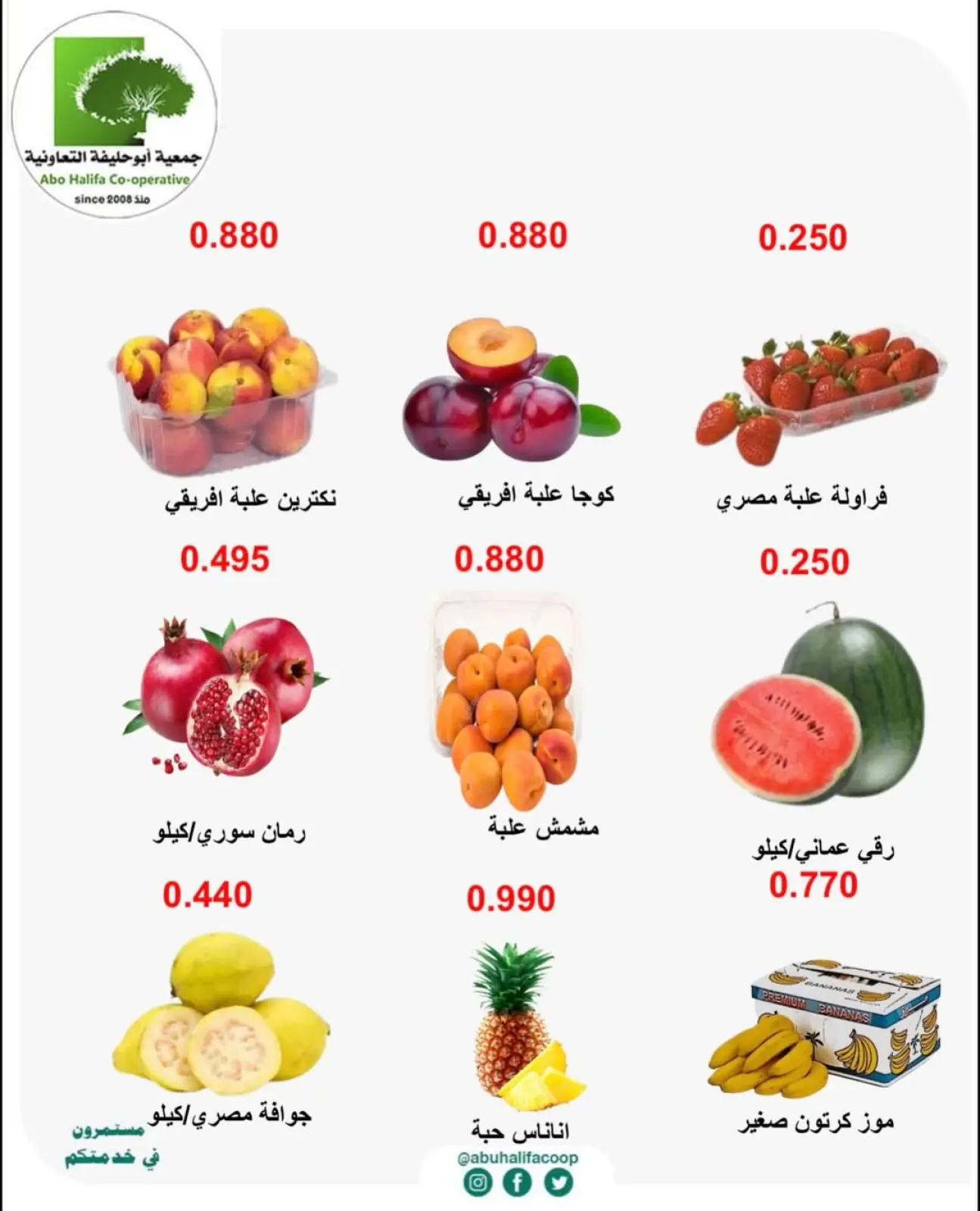 Page 5 dans Offres de fruits et légumes chez Coopérative Abo Halifa Koweït