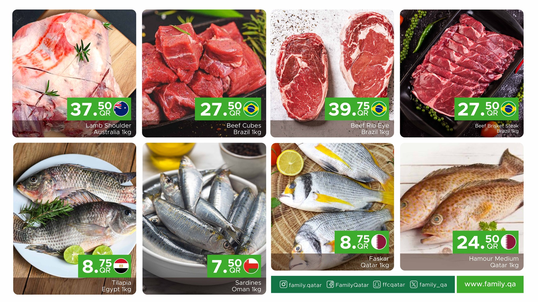 Ofertas de Centro de restauración familiar Katar lunes 2 febrero Ofertas del Día de Mercado del Lunes