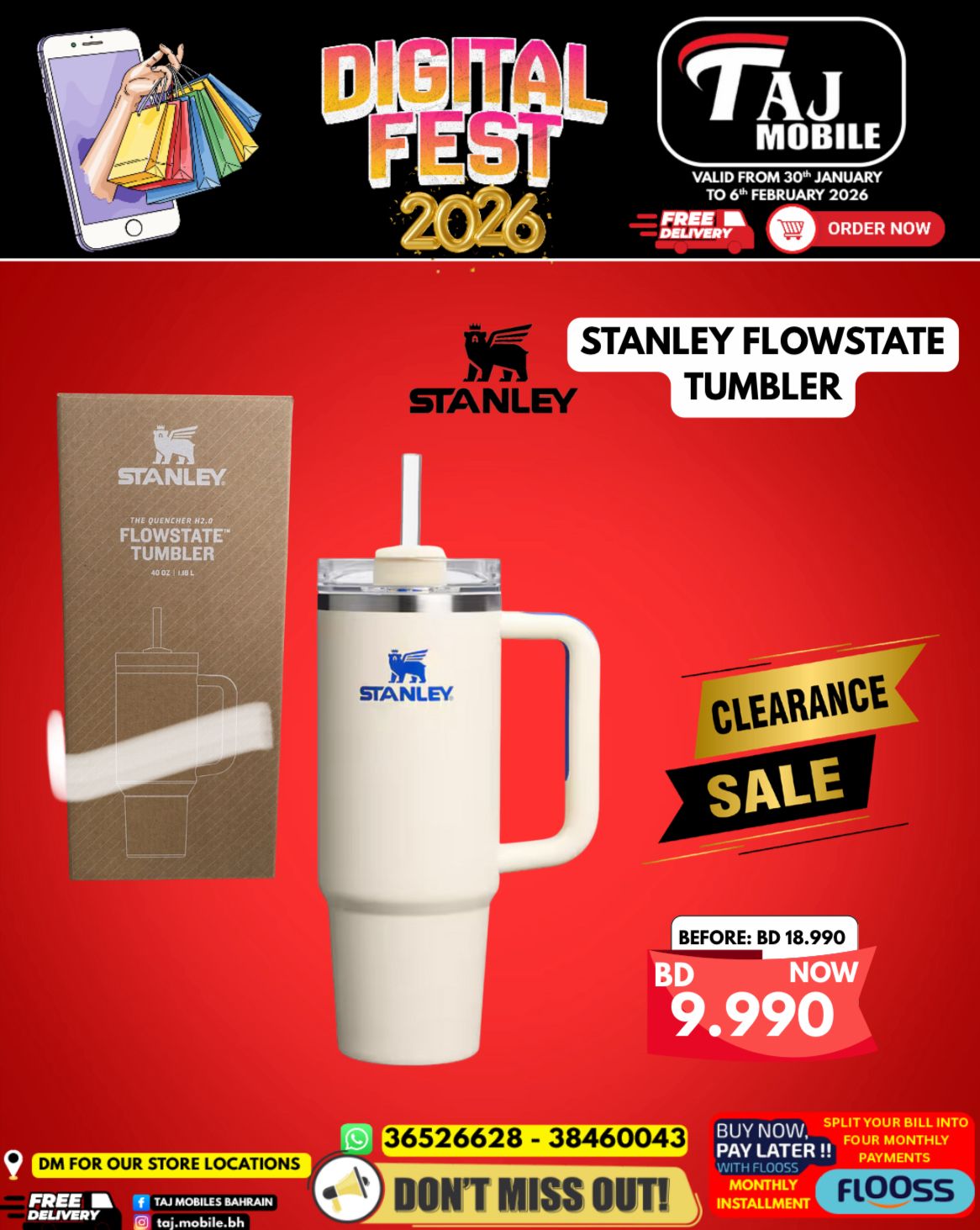 Taj Mobiles Bahrain Offers from 30 January to 6 February 2026 Digital Festival