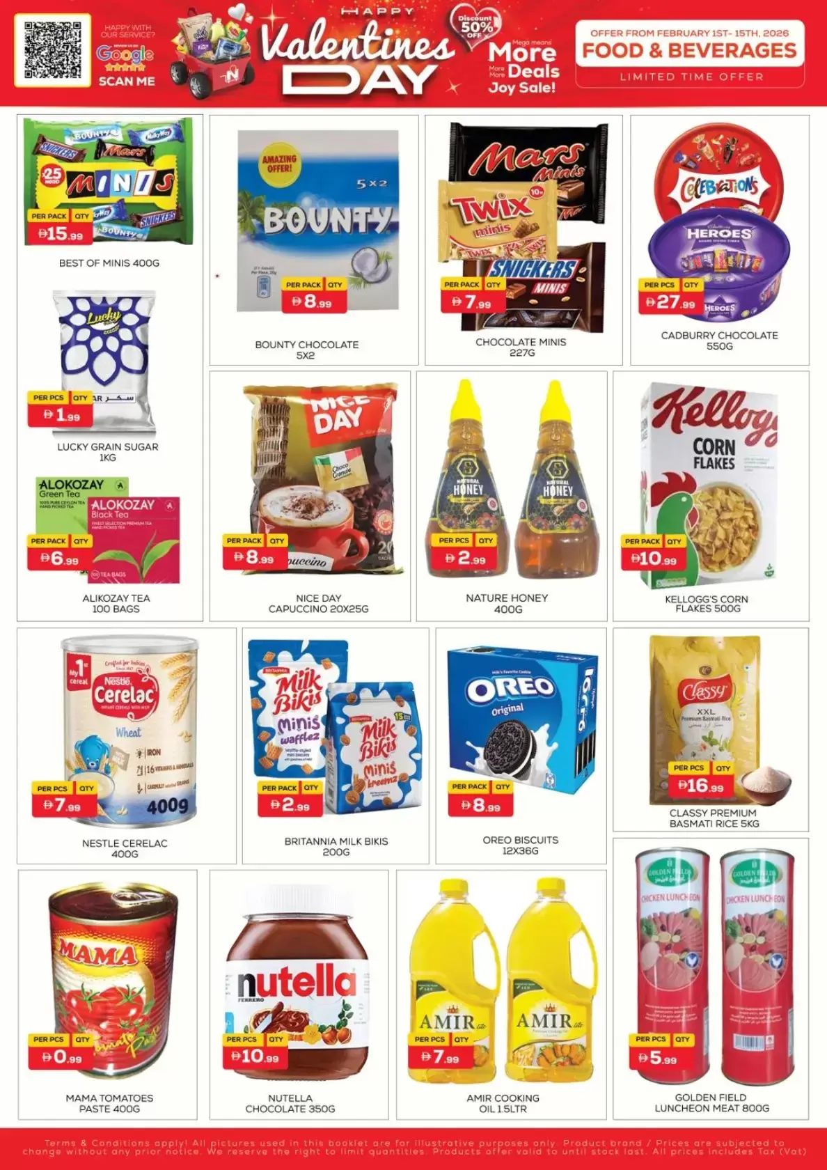 Night to Night  Dubai  Offers from 1 to 15 February Valentine's Day Offers