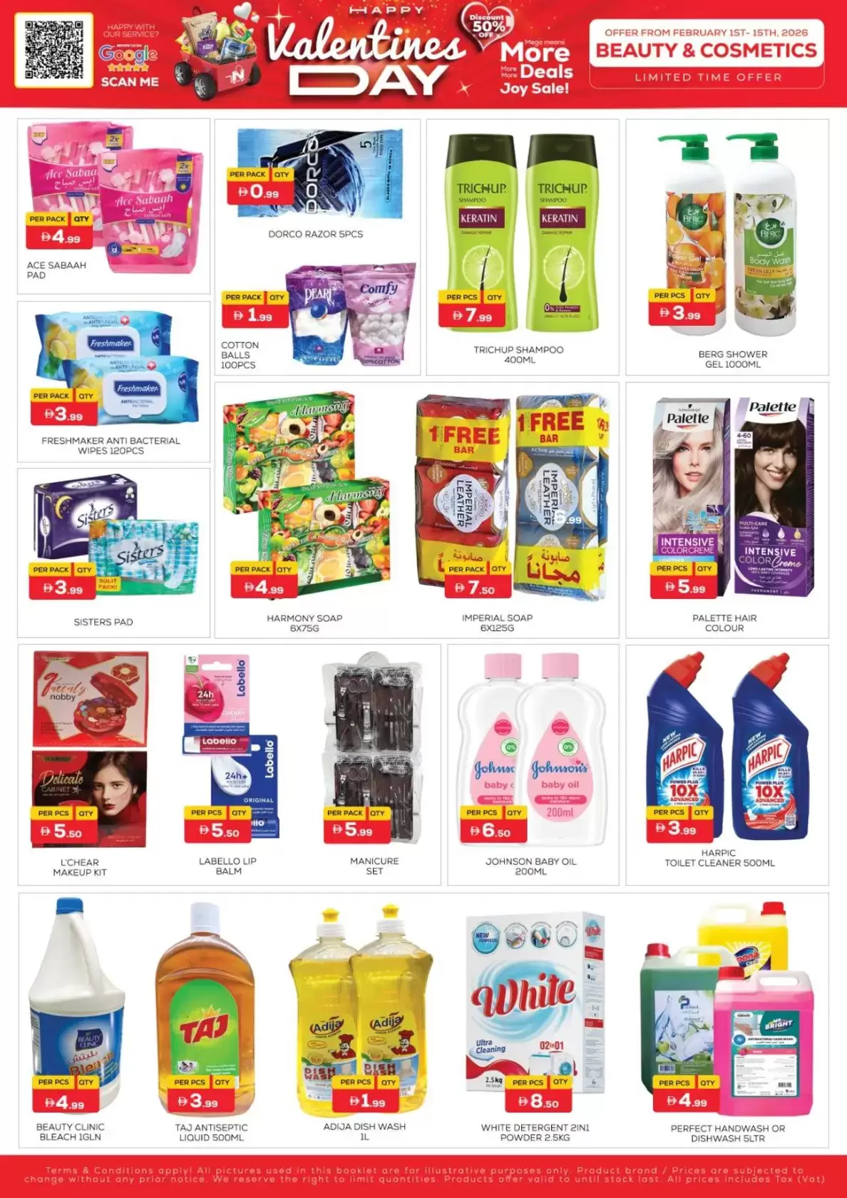 Night to Night  Dubai  Offers from 1 to 15 February Valentine's Day Offers