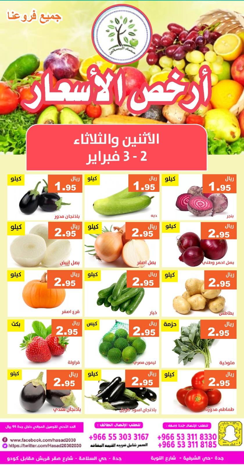 Hasad Albasatin Saudi Arabia Offers from 2 to 3 February 2026 Low Price